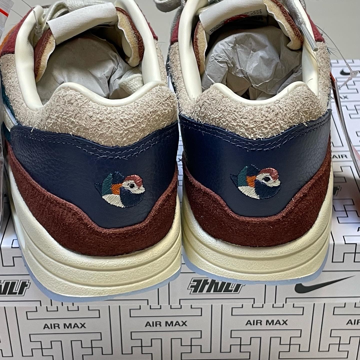 Nike x Kasina Air Max 1 SP Won-Ang Orange 착용 스타일 - 4