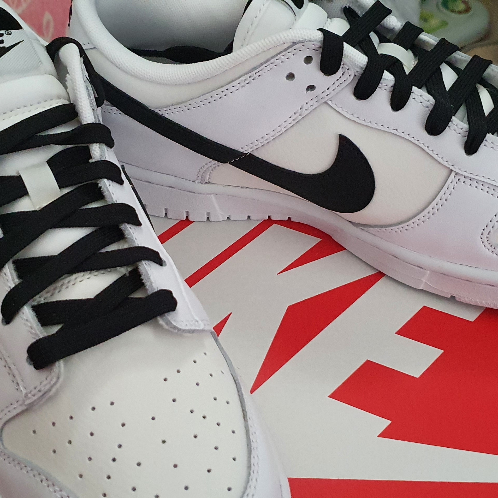 Nike Dunk Low Retro Summit White 착용 스타일 - 3