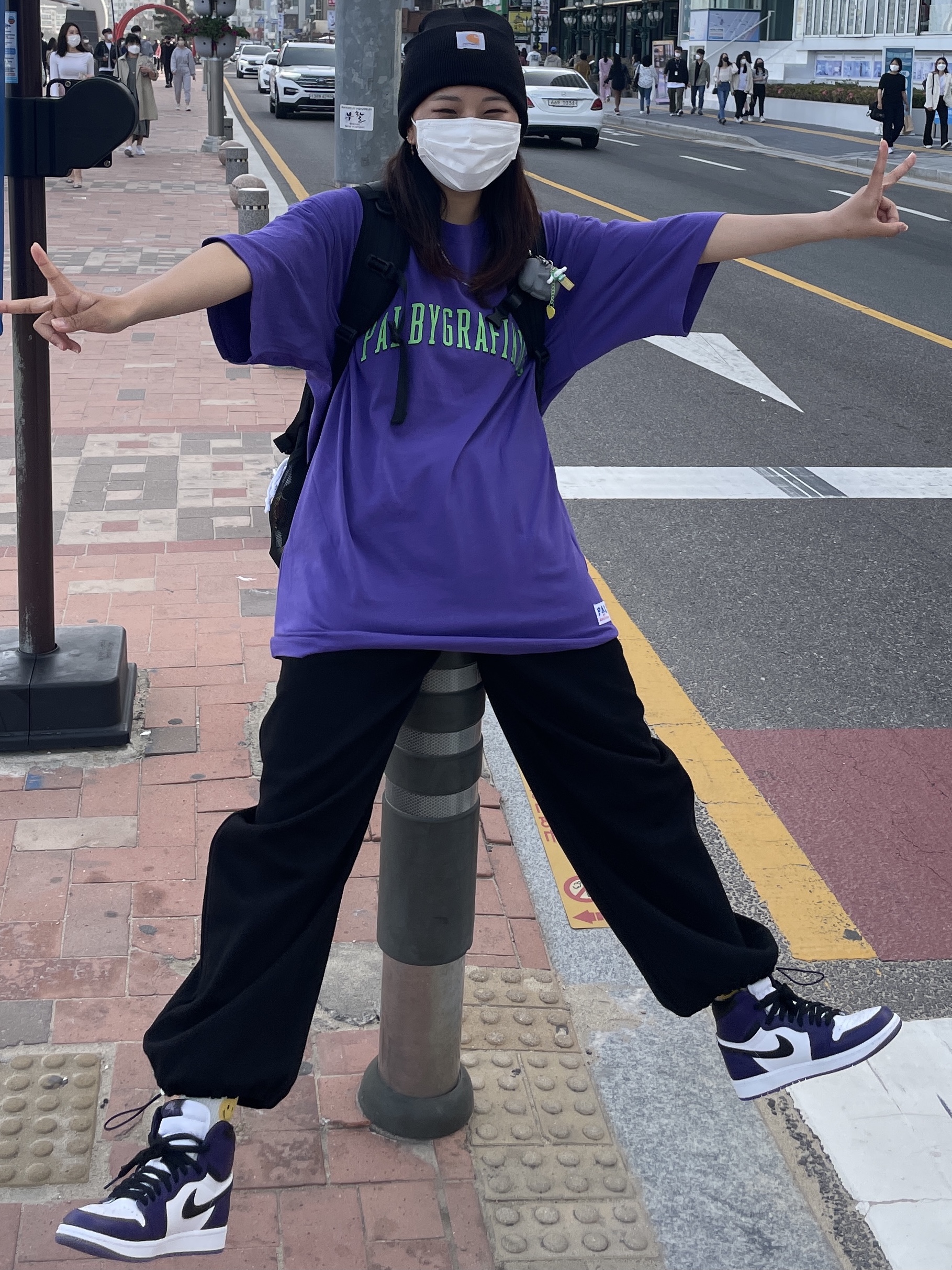 Jordan 1 Retro High OG Court Purple 2020 착용 스타일