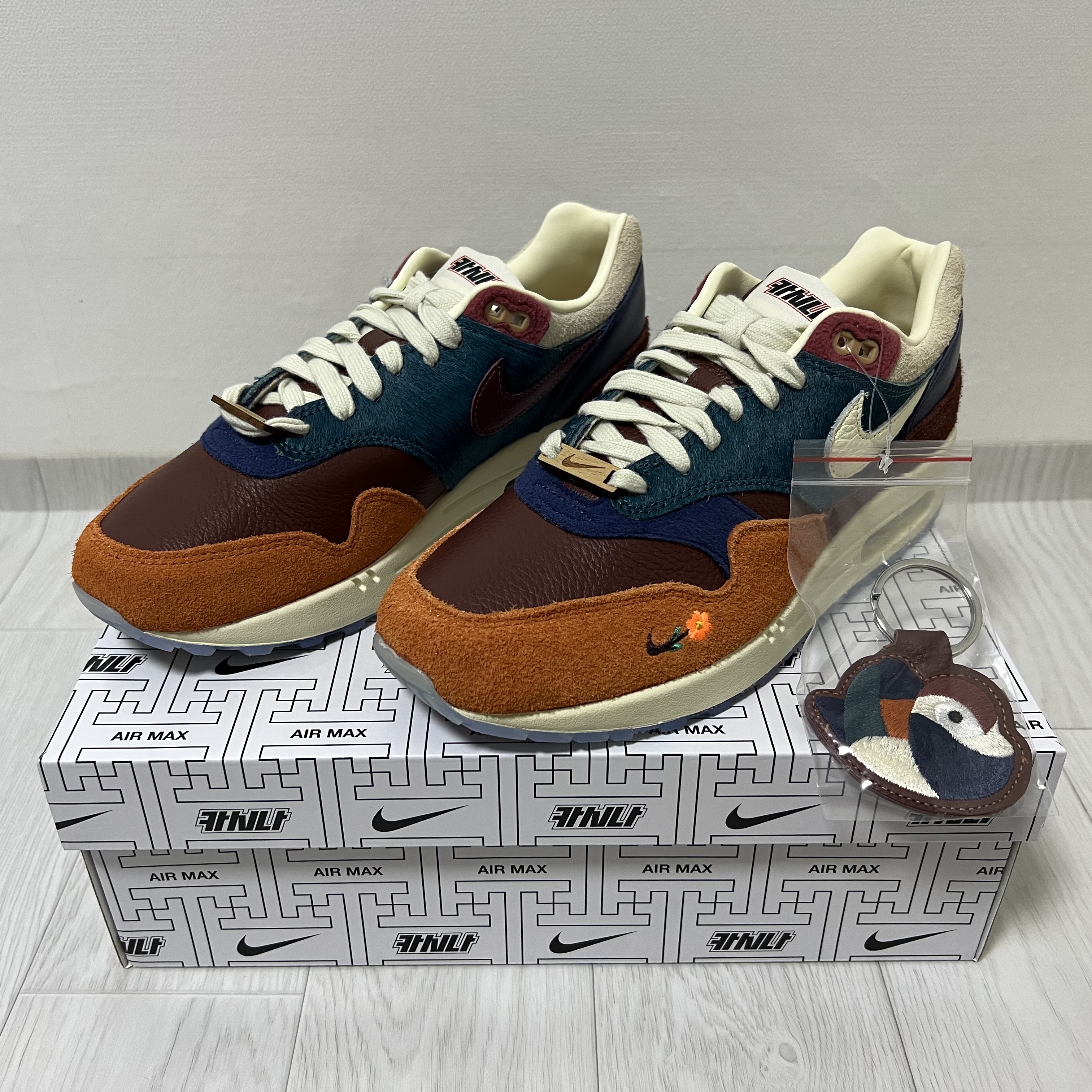Nike x Kasina Air Max 1 SP Won-Ang Orange 착용 스타일