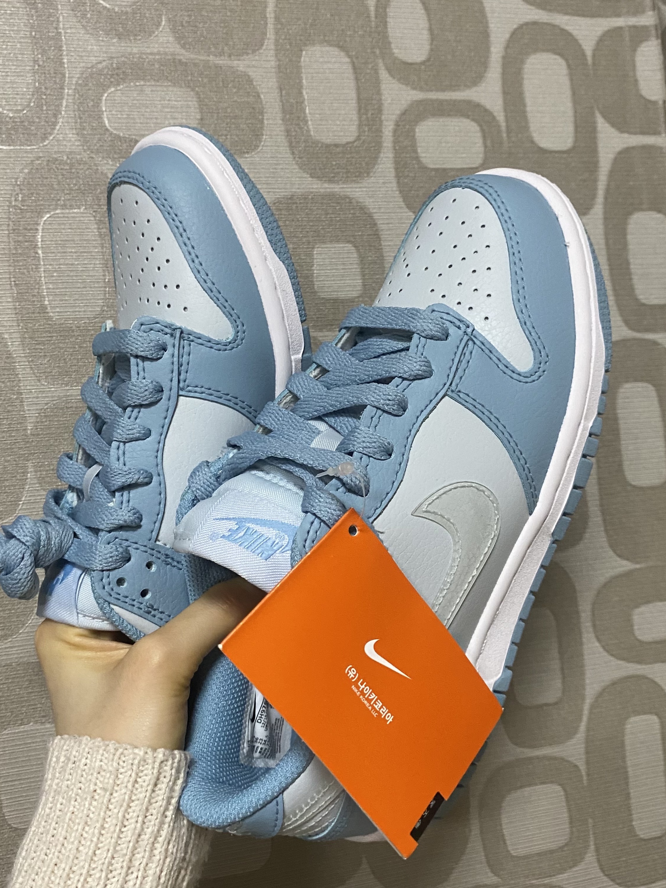 (GS) Nike Dunk Low Aura 착용 스타일 - 3