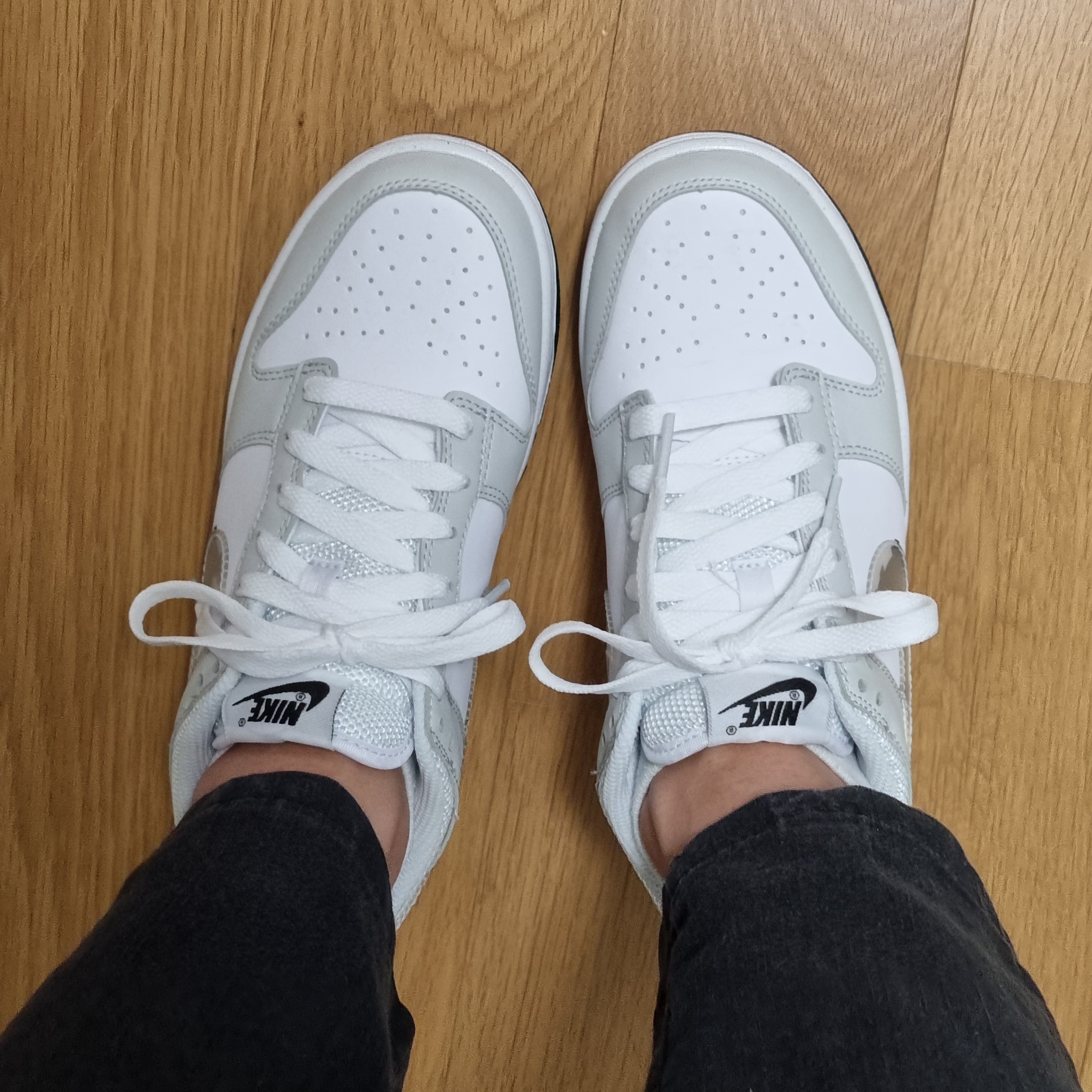 (GS) Nike Dunk Low Photon Dust 착용 스타일 - 3