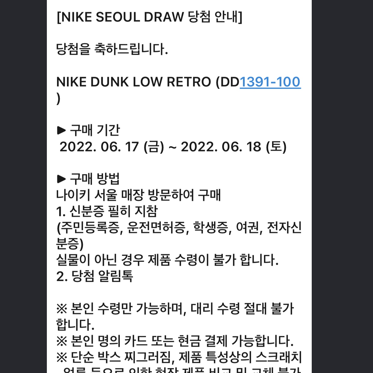 Nike Dunk Low Retro Black 착용 스타일