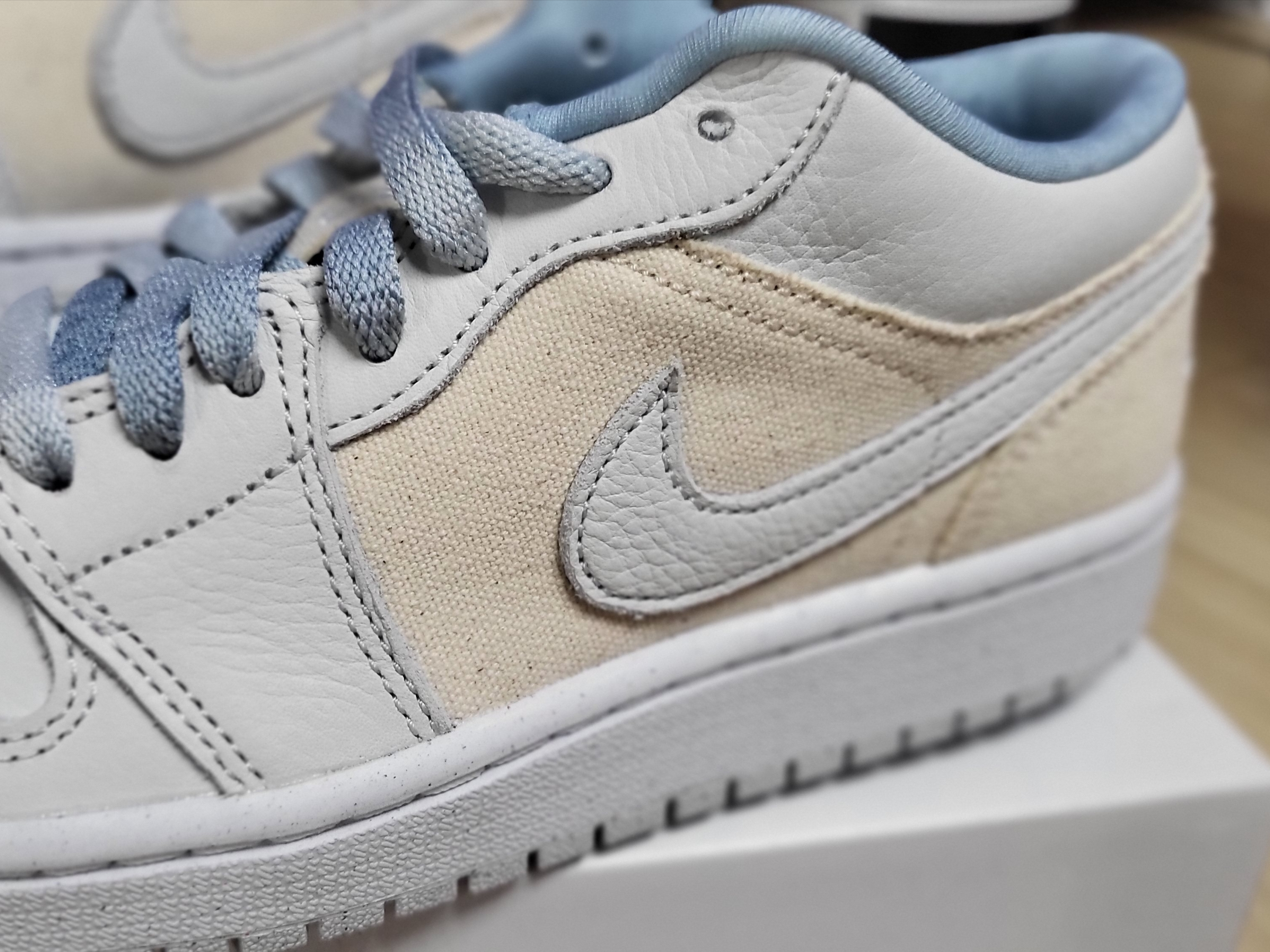 (W) Jordan 1 Low Canvas 착용 스타일 - 5