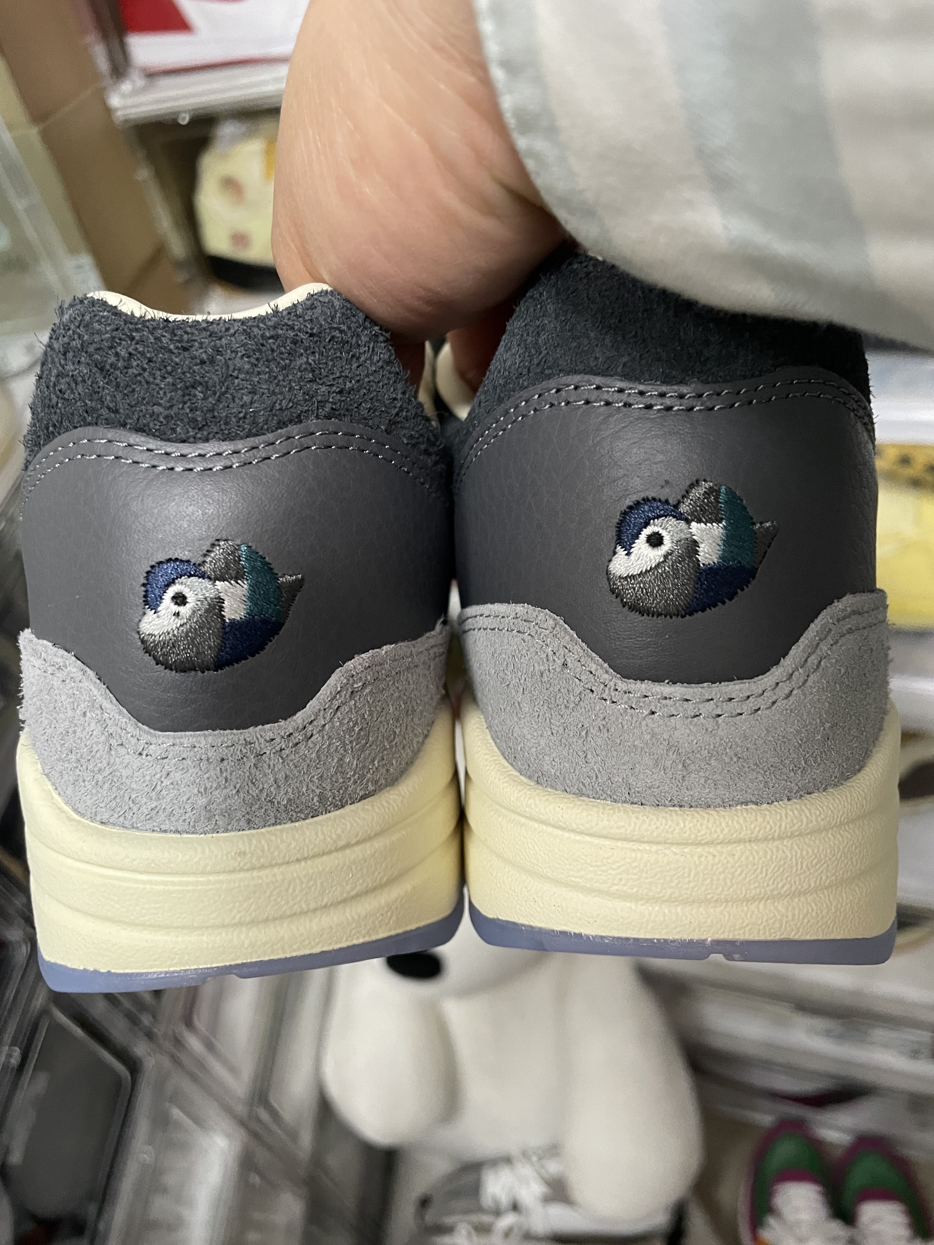 Nike x Kasina Air Max 1 SP Won-Ang Particle Grey 착용 스타일 - 3