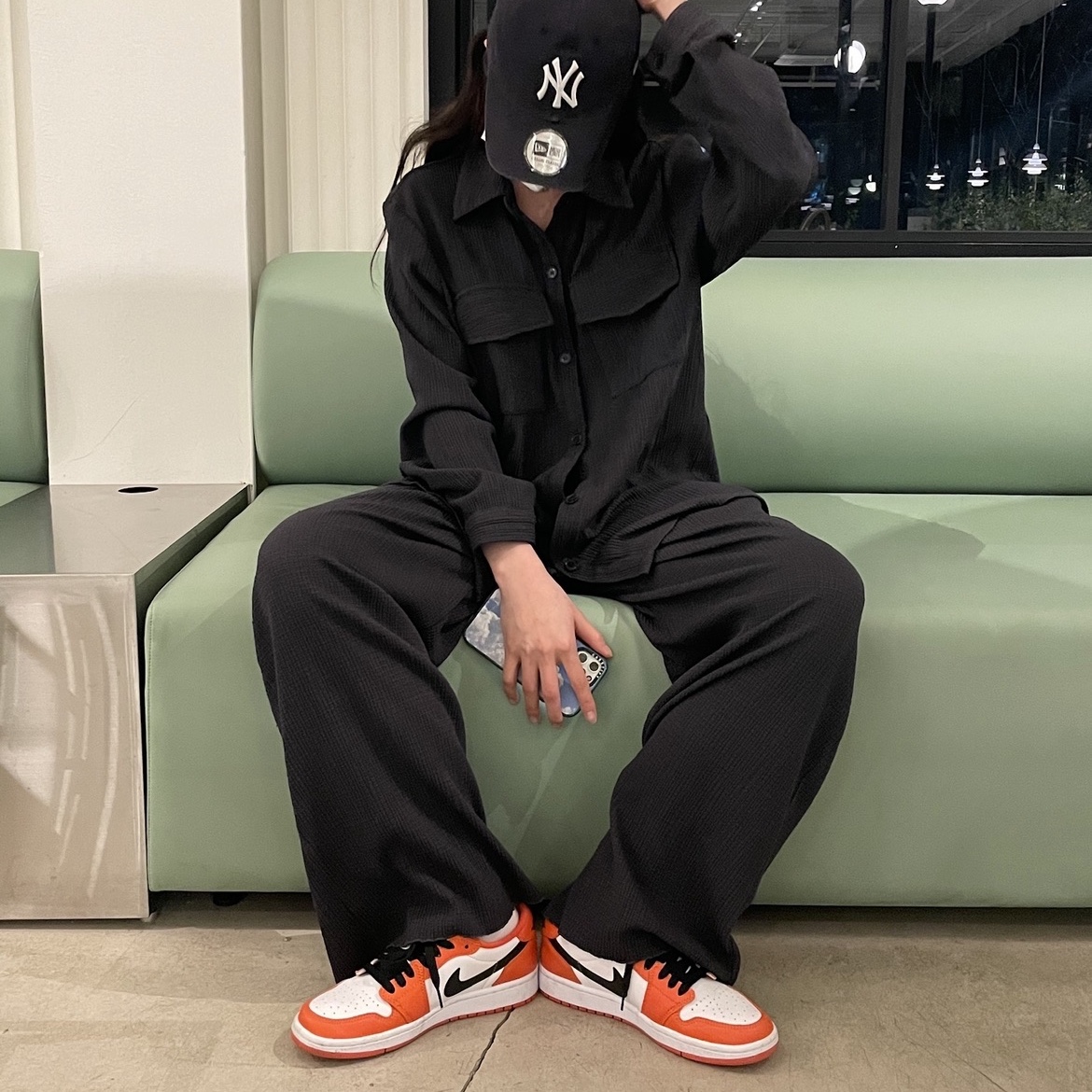 Jordan 1 Low OG Starfish 착용 스타일