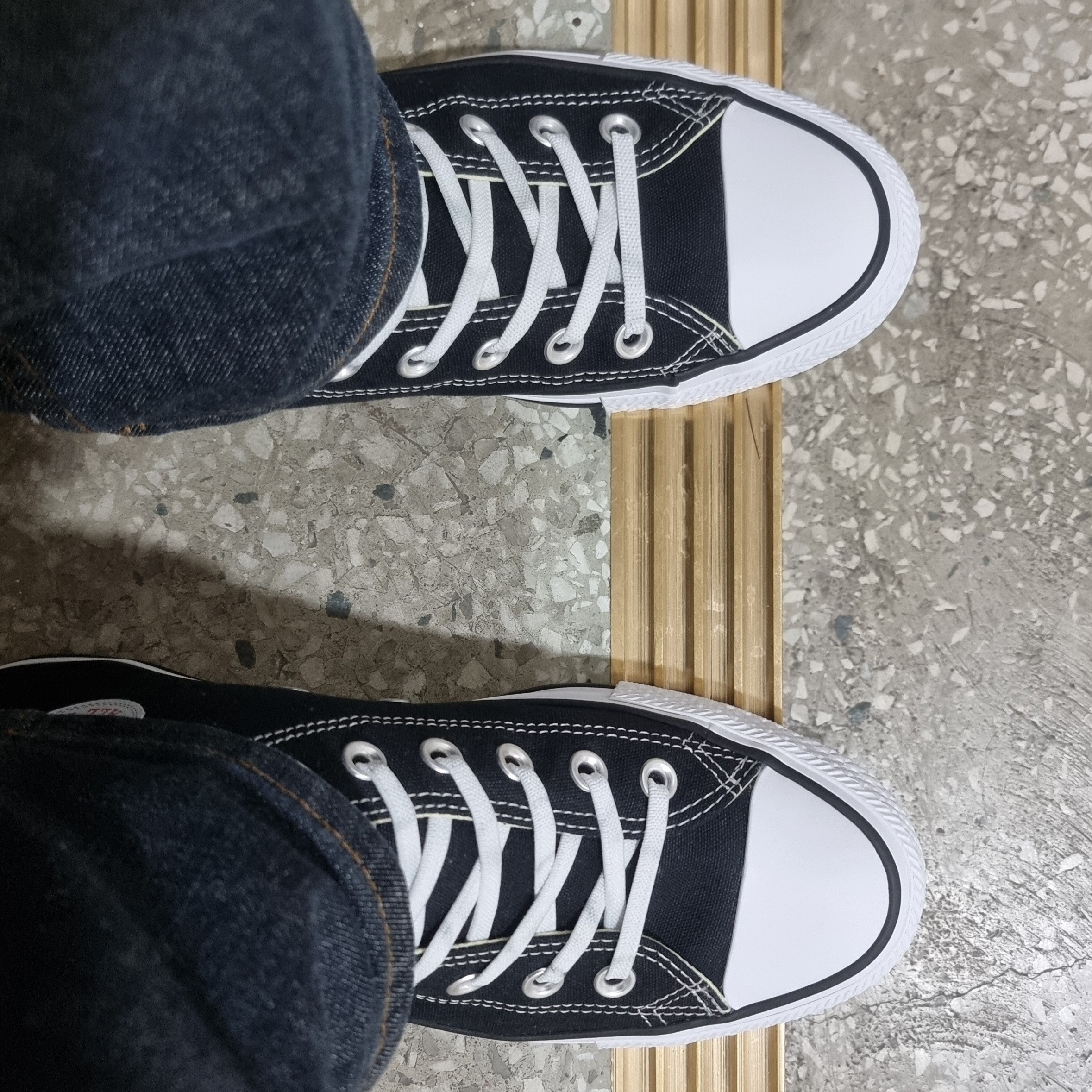 Converse Chuck Taylor All Star Hi Black 착용 스타일
