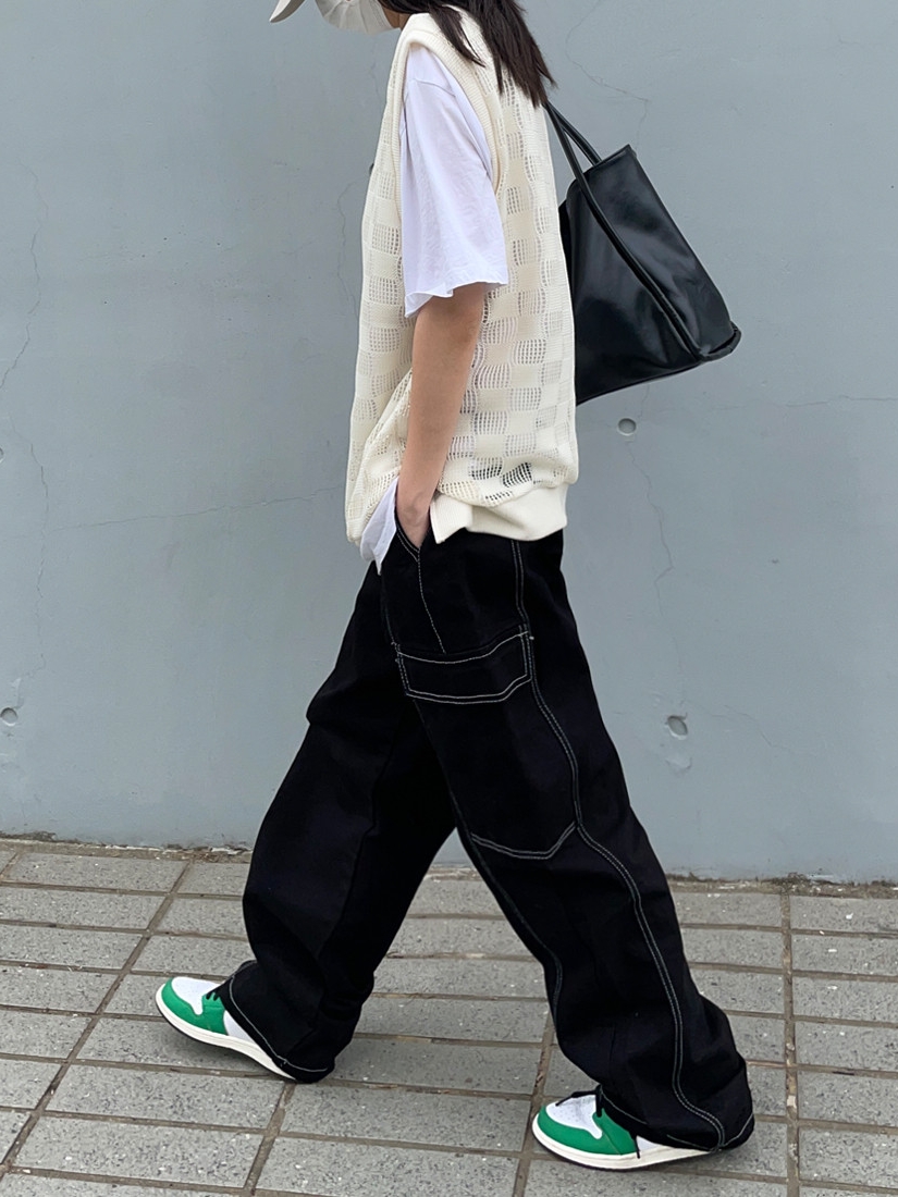 (W) Jordan 1 Retro High OG Lucky Green 착용 스타일 - 2