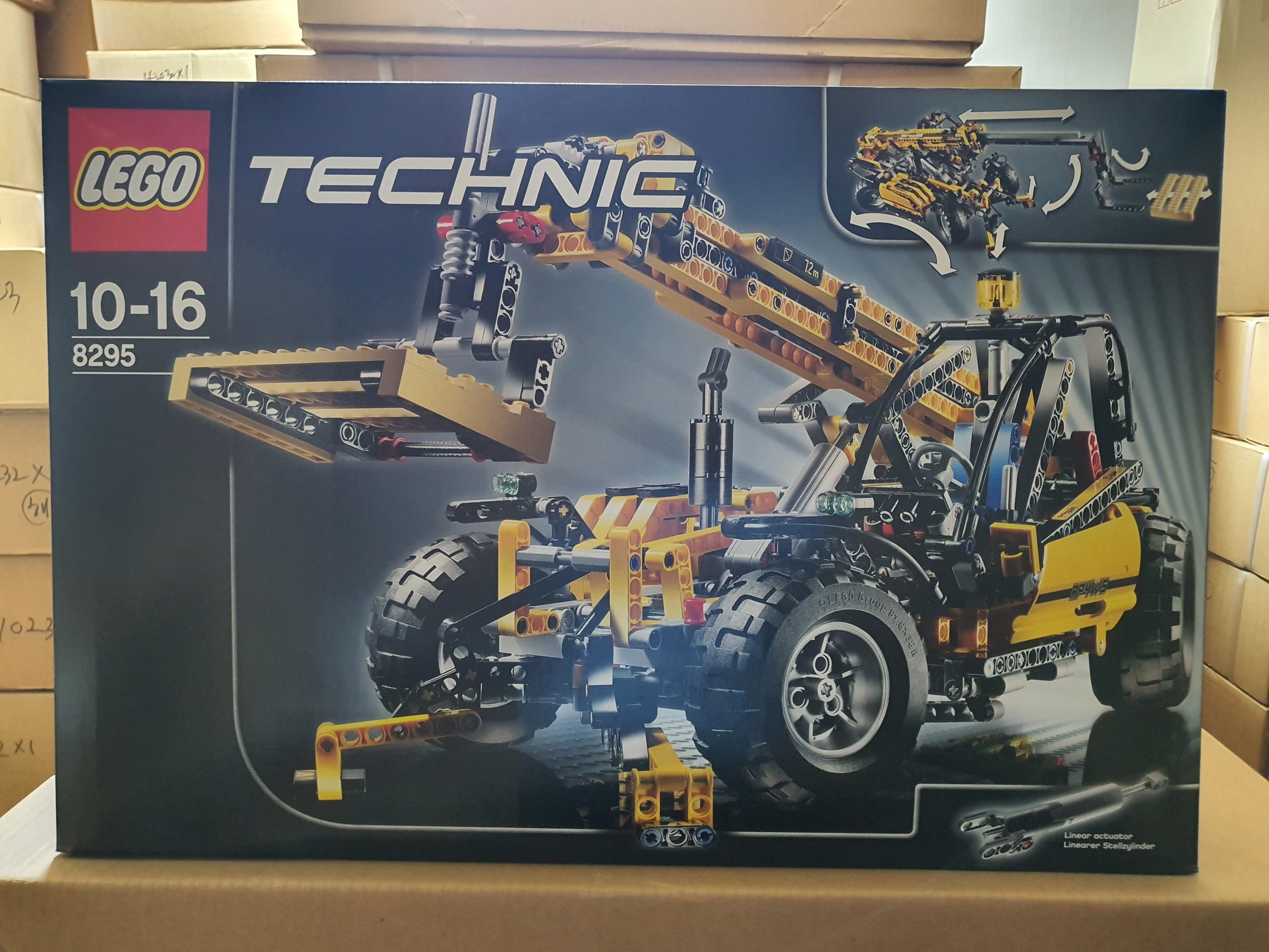 Lego Telescopic Handler 착용 스타일 - 1