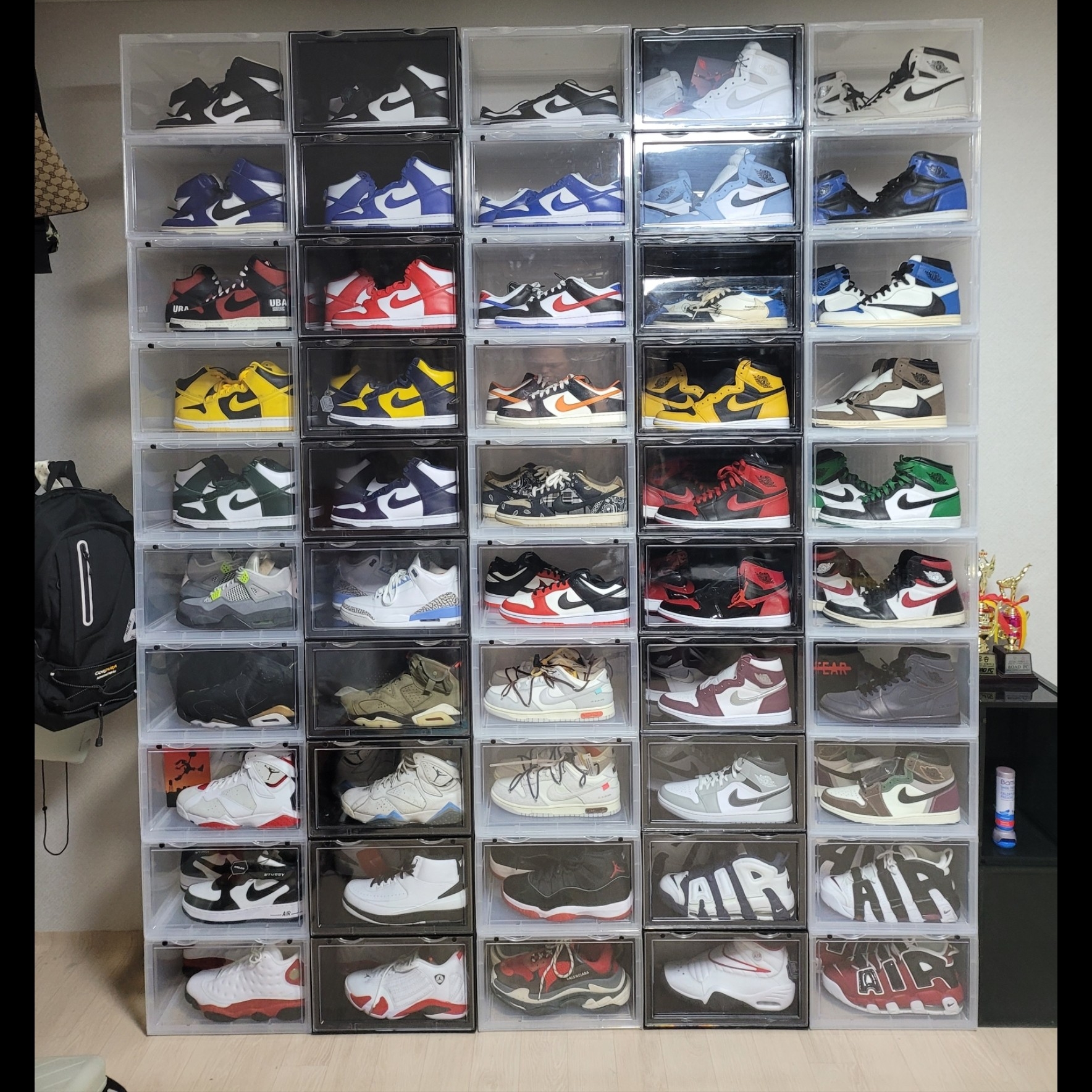 Jordan 1 High 85 Neutral Grey, Jordan 1 Retro High OG University Blue 착용 스타일