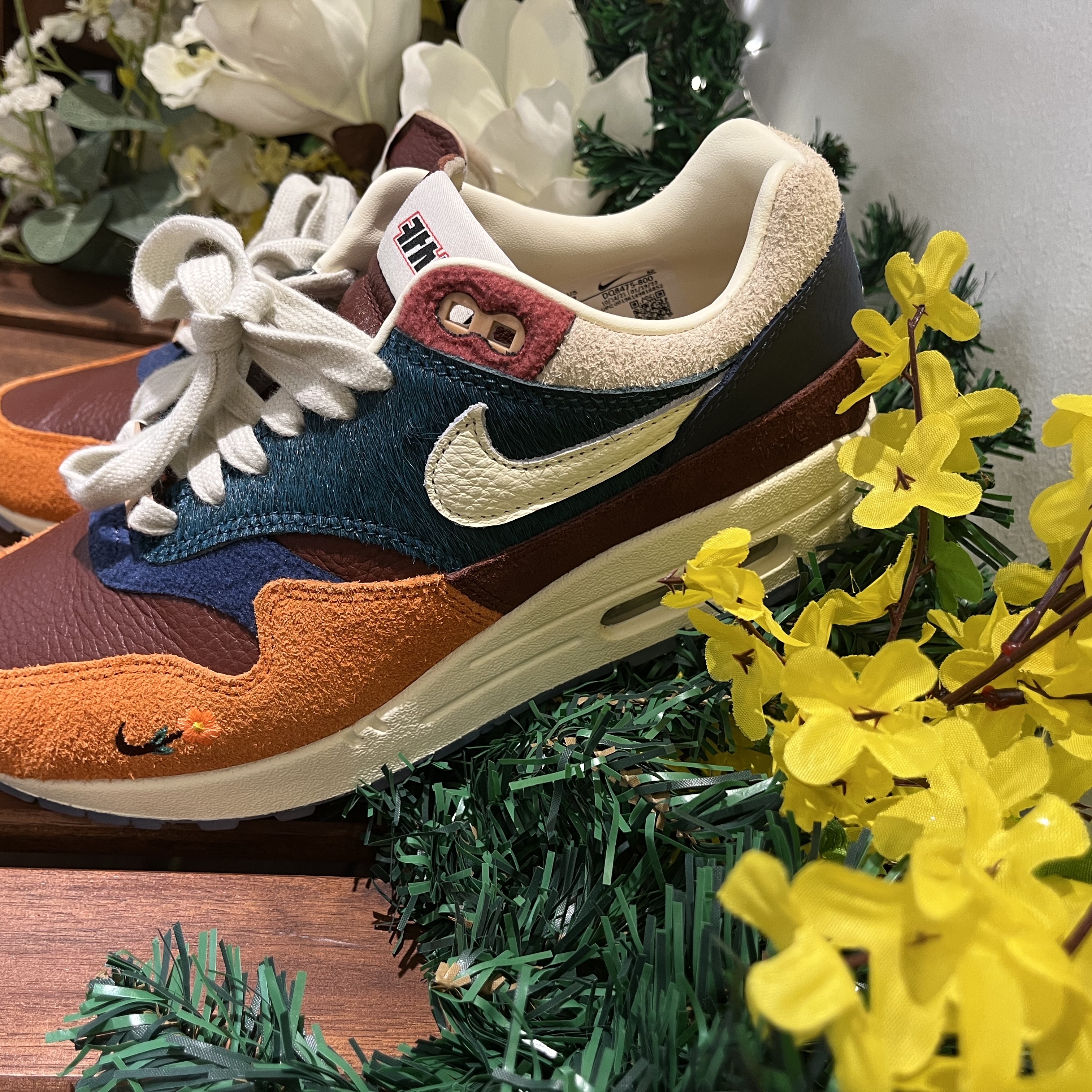 Nike x Kasina Air Max 1 SP Won-Ang Orange 착용 스타일 - 3