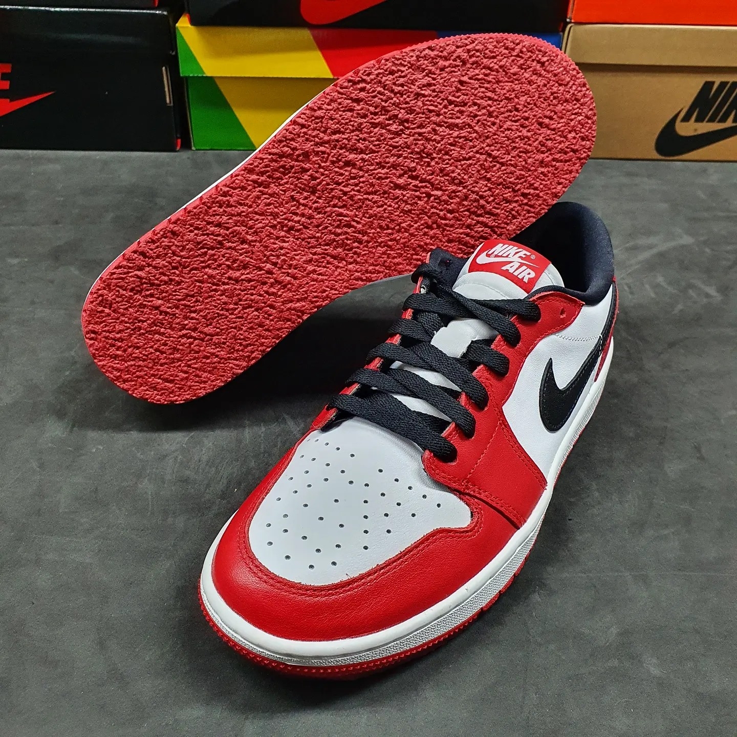 Jordan 1 Low Golf Chicago 착용 스타일 - 4