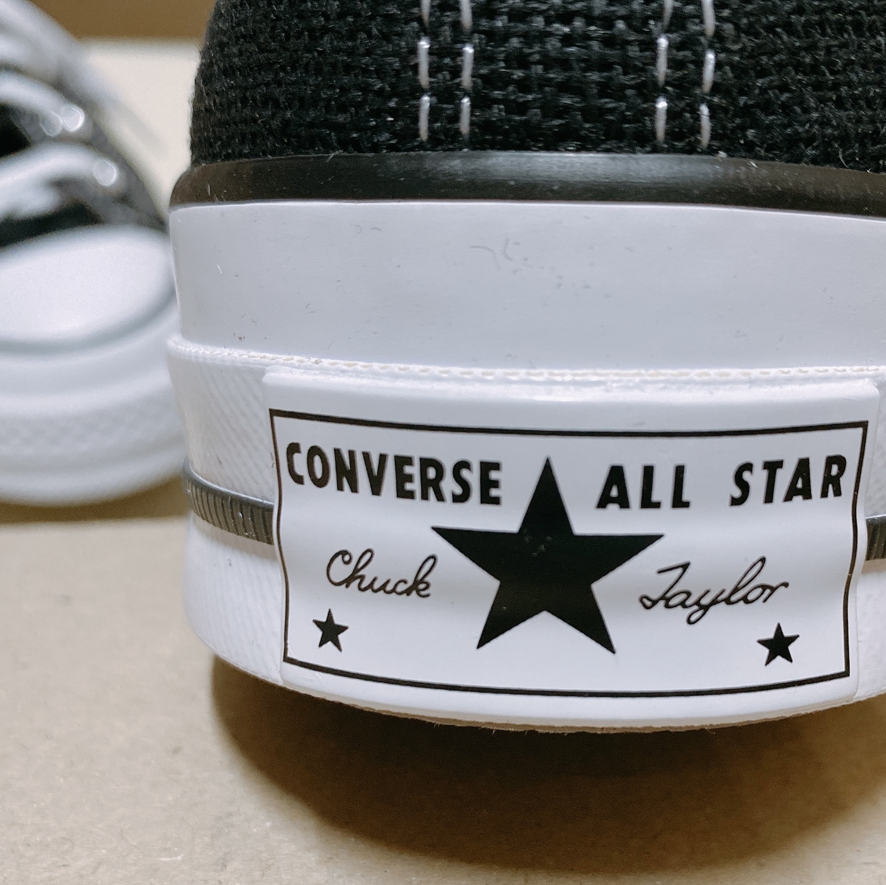 Converse x Stussy Chuck 70 High Black 착용 스타일 - 5