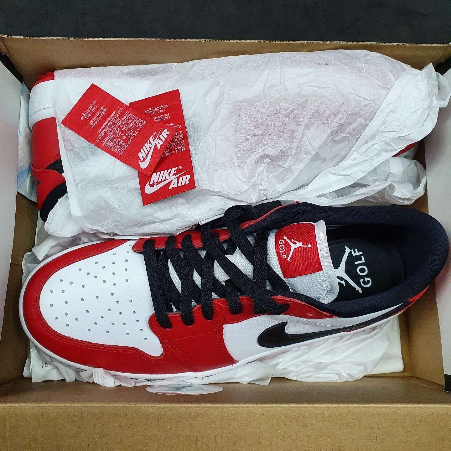 Jordan 1 Low Golf Chicago 착용 스타일 - 2