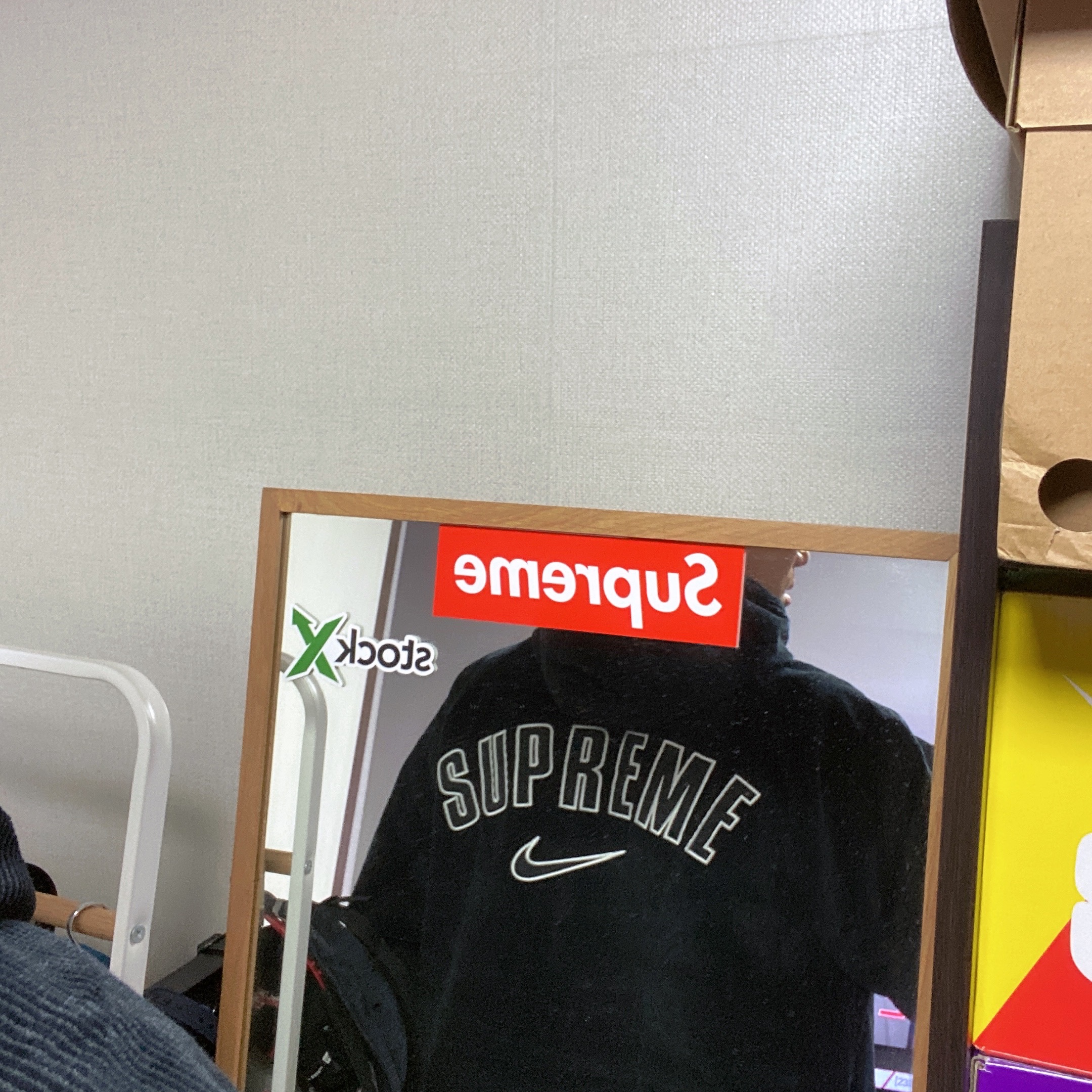 Supreme x Nike Arc Corduroy Hooded Jacket Black - 22SS 착용 스타일 - 5