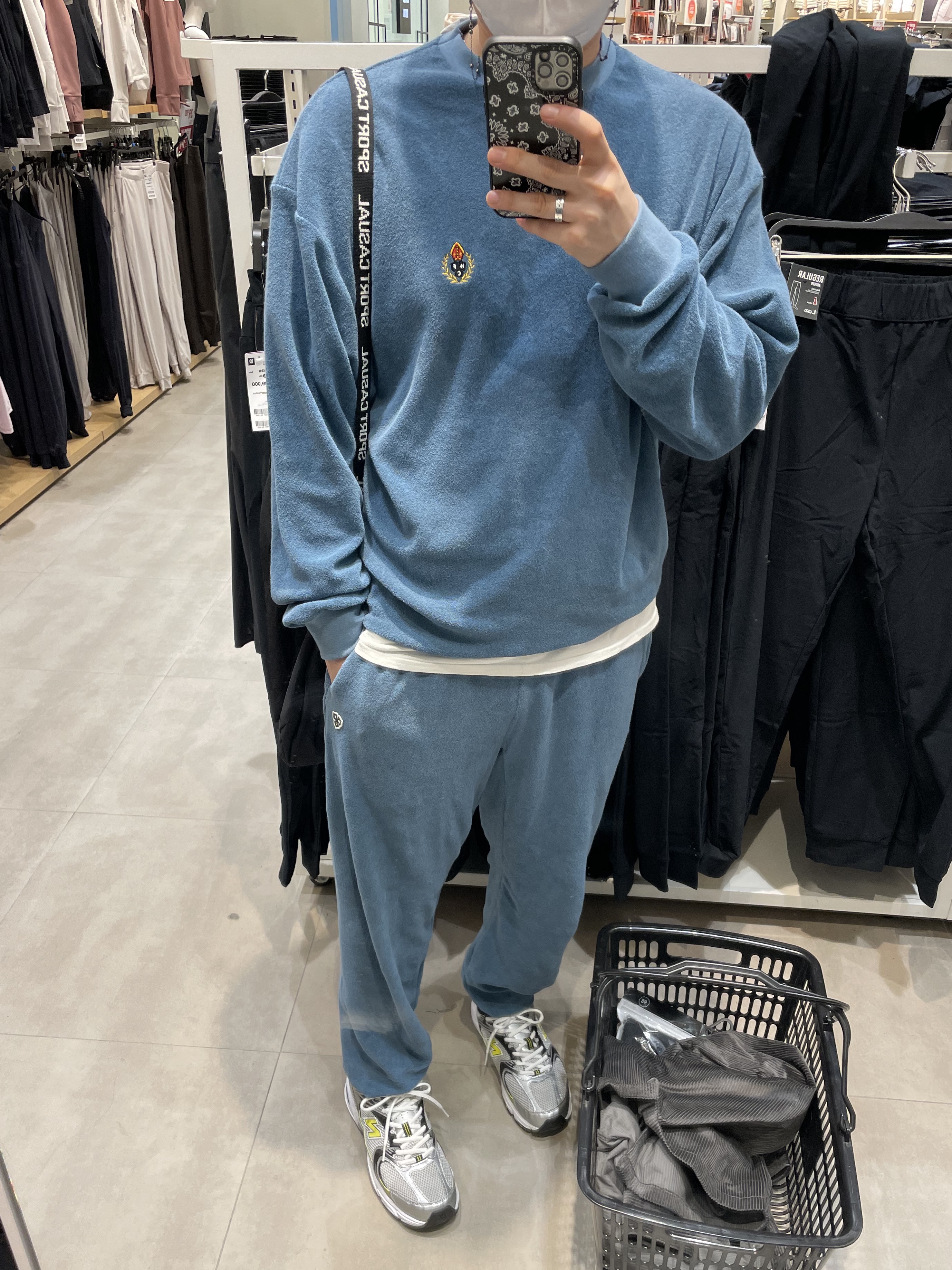New Balance 530 Silver 착용 스타일