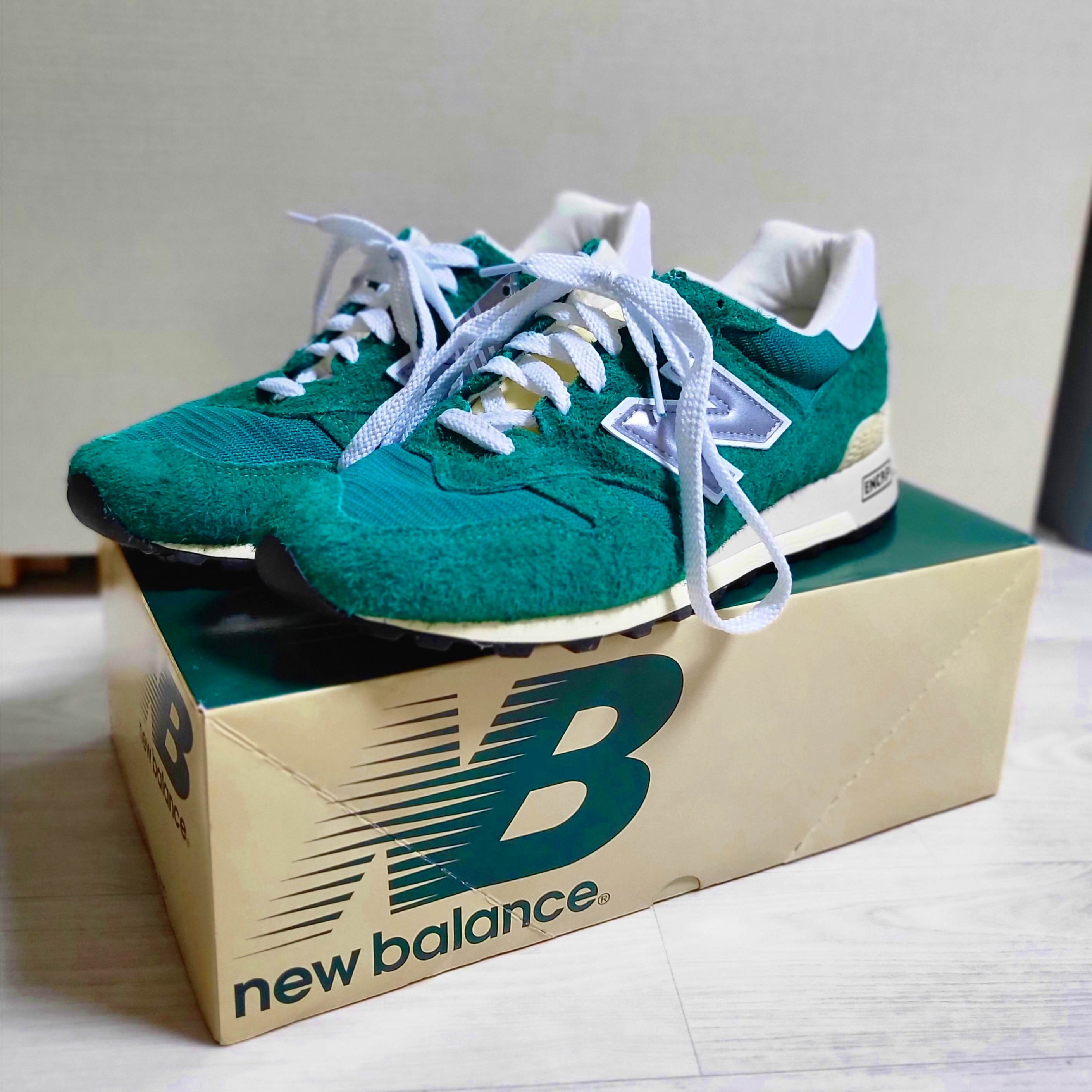 New Balance x Aime Leon Dore 1300 Botanical Green 착용 스타일 - 1