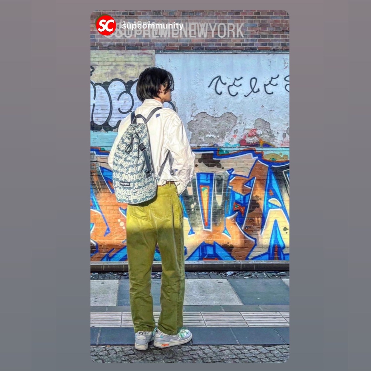Nike x Off-White Dunk Low The 50 - Lot 26, Zara x Ader Error Oversized Shirt White 착용 스타일