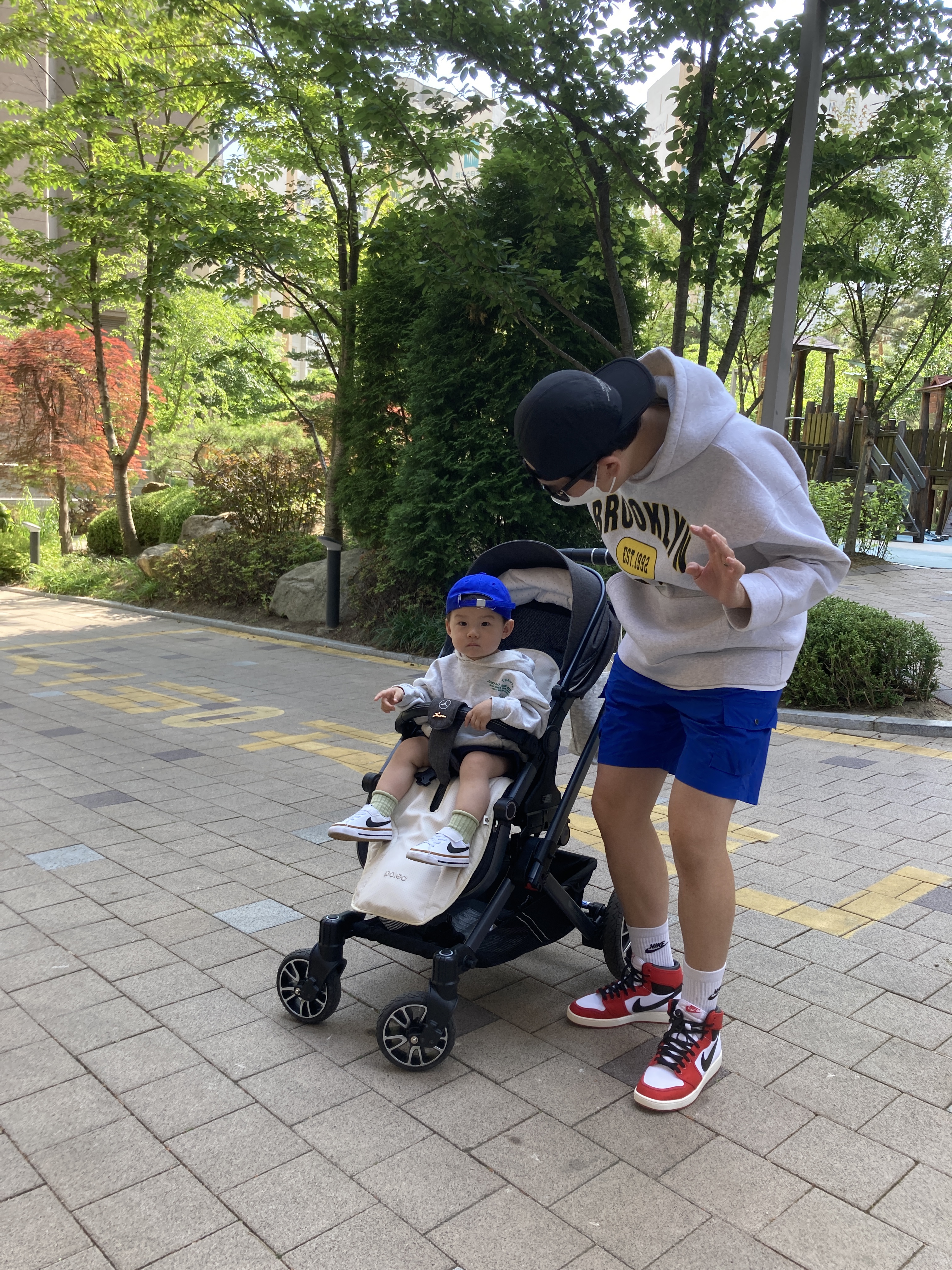 Jordan 1 KO Chicago 2021 착용 스타일 - 1