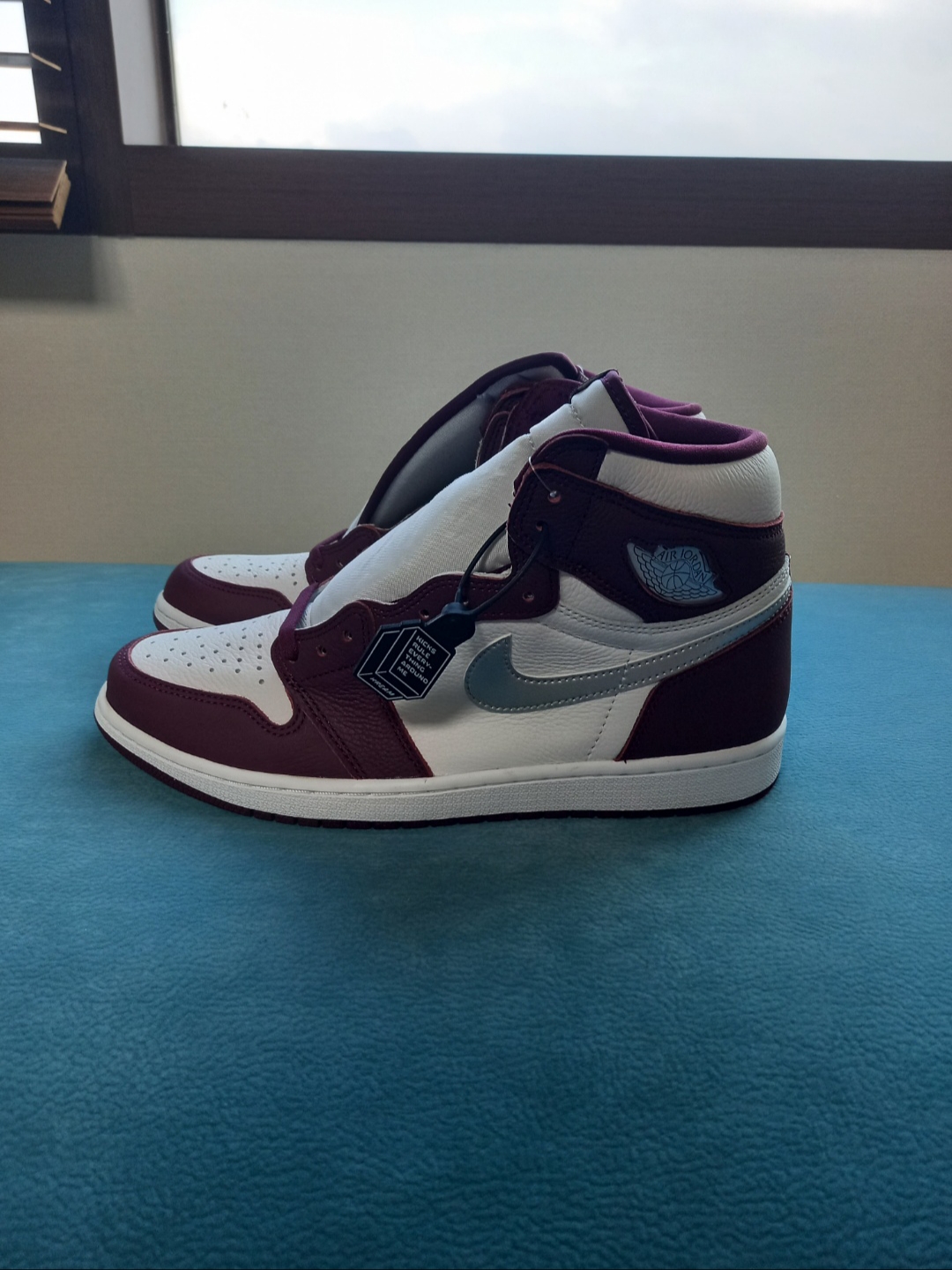 Jordan 1 Retro High OG Bordeaux 착용 스타일