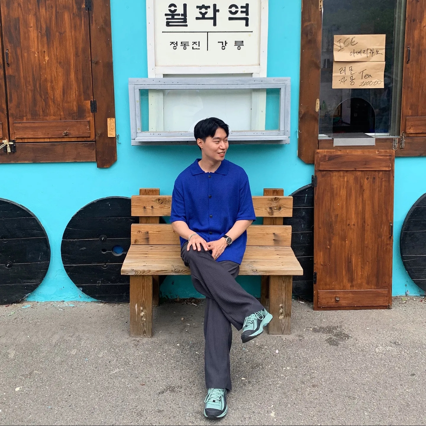Asics x Kiko Kostadinov Gel-Burz 2 Slate Grey 착용 스타일
