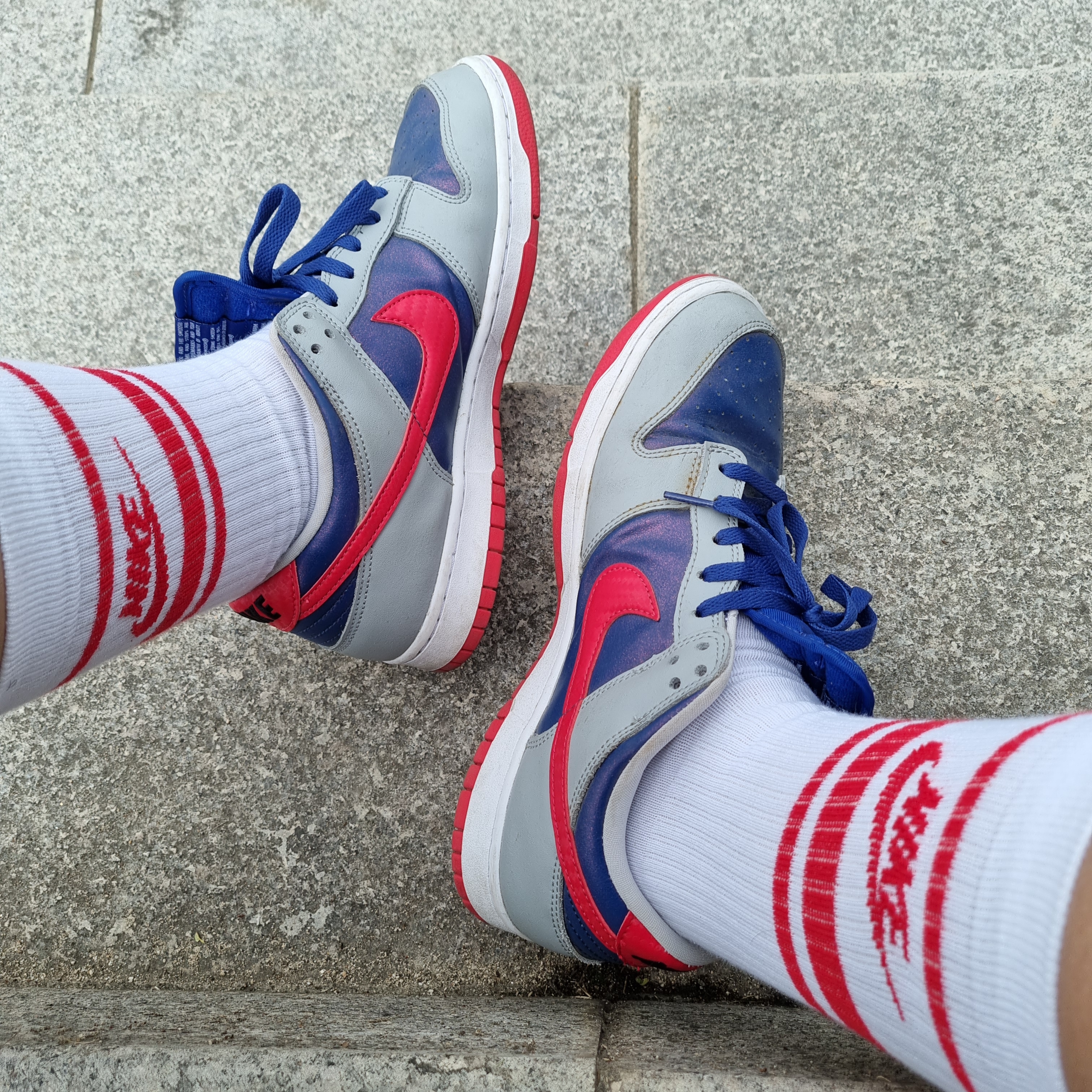 Nike Dunk Low SP Samba 2020 착용 스타일 - 2