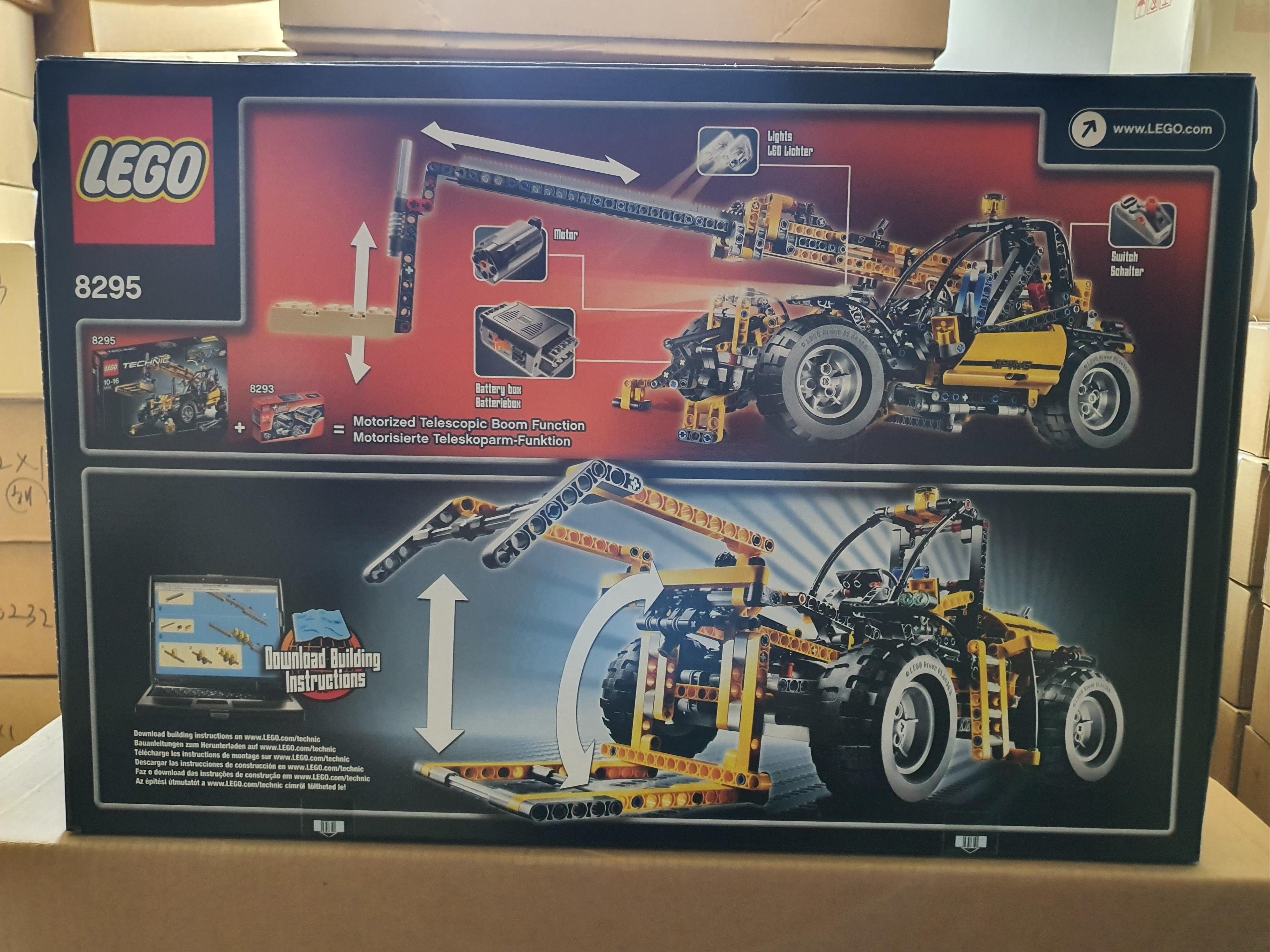 Lego Telescopic Handler 착용 스타일 - 2