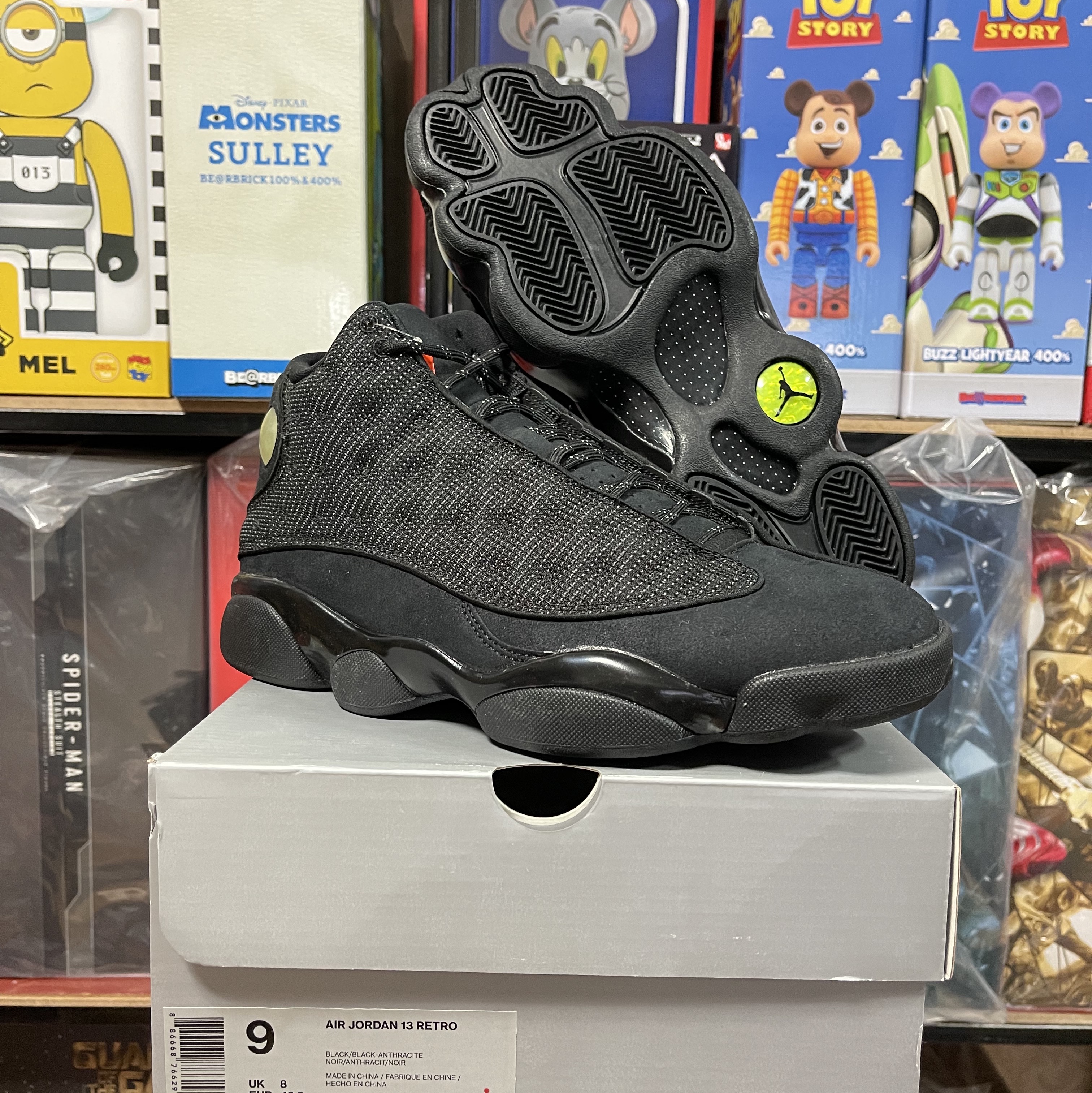 Jordan 13 Retro Black Cat 착용 스타일 - 1