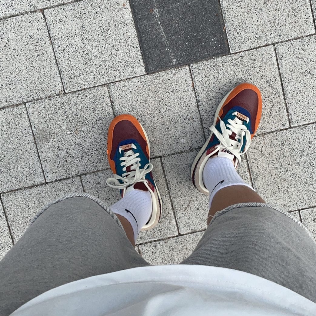 Nike x Kasina Air Max 1 SP Won-Ang Orange 착용 스타일