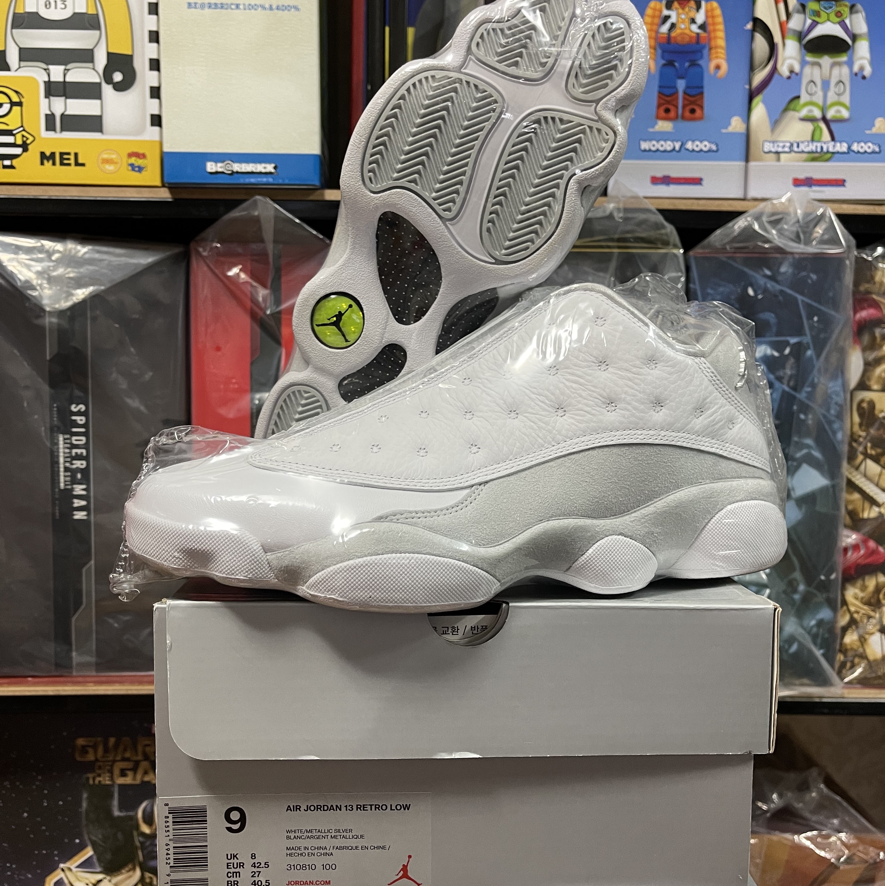 Jordan 13 Retro Low Pure Platinum 착용 스타일