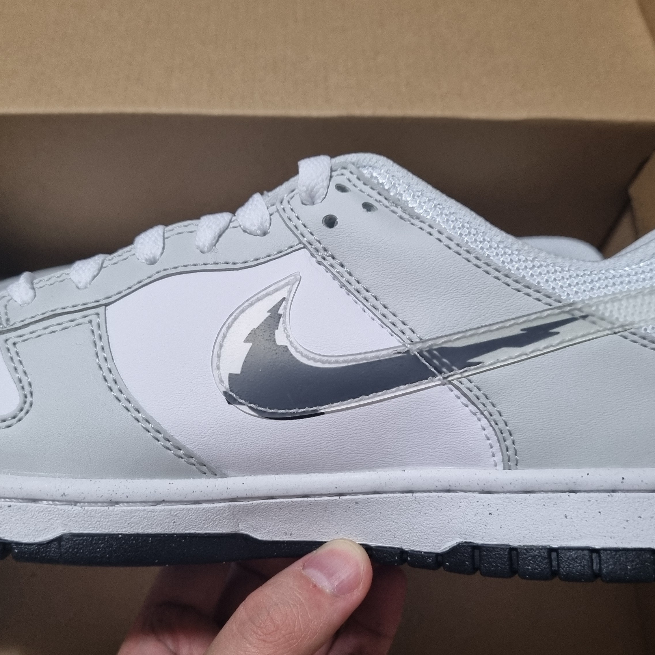 (GS) Nike Dunk Low Photon Dust 착용 스타일 - 4