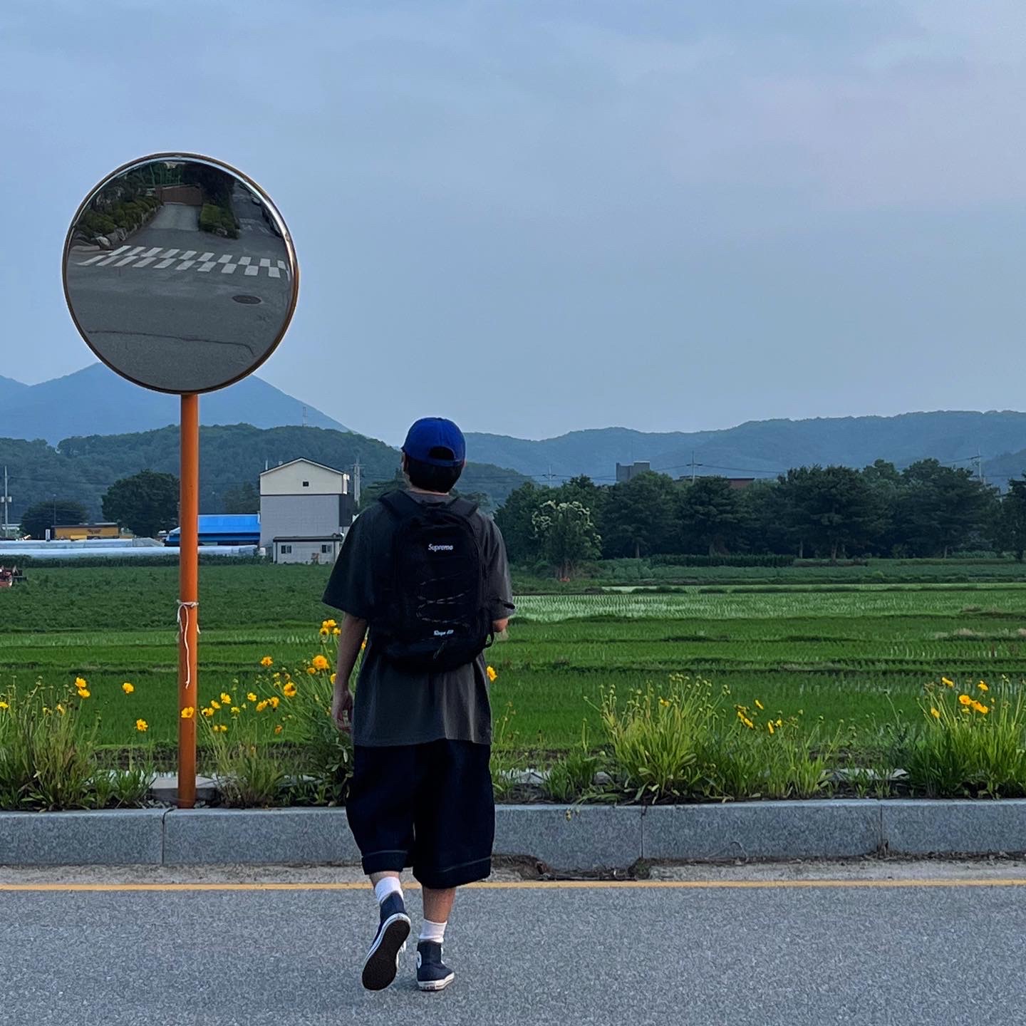 Supreme Backpack Black - 22SS 착용 스타일 - 2