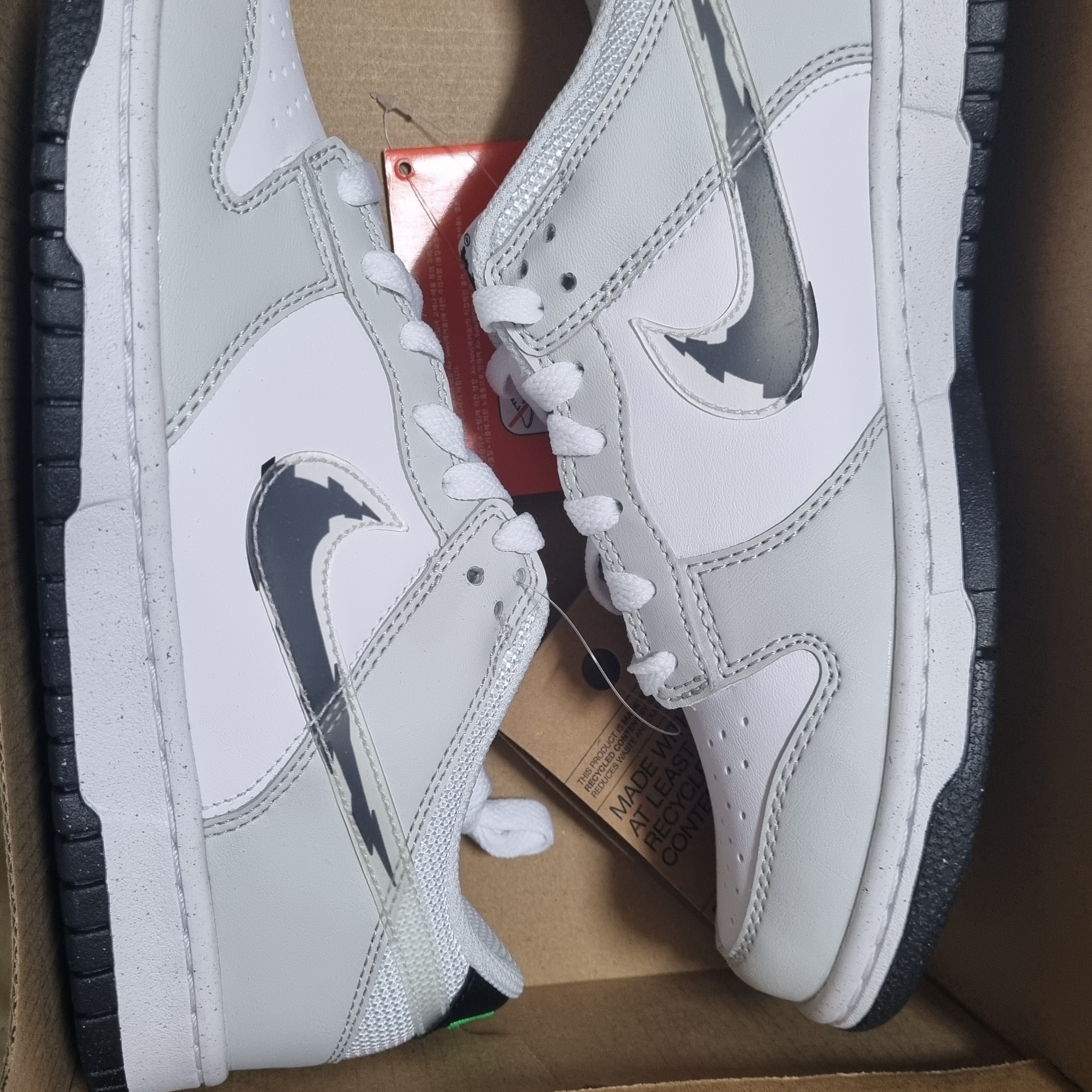 (GS) Nike Dunk Low Photon Dust 착용 스타일 - 1