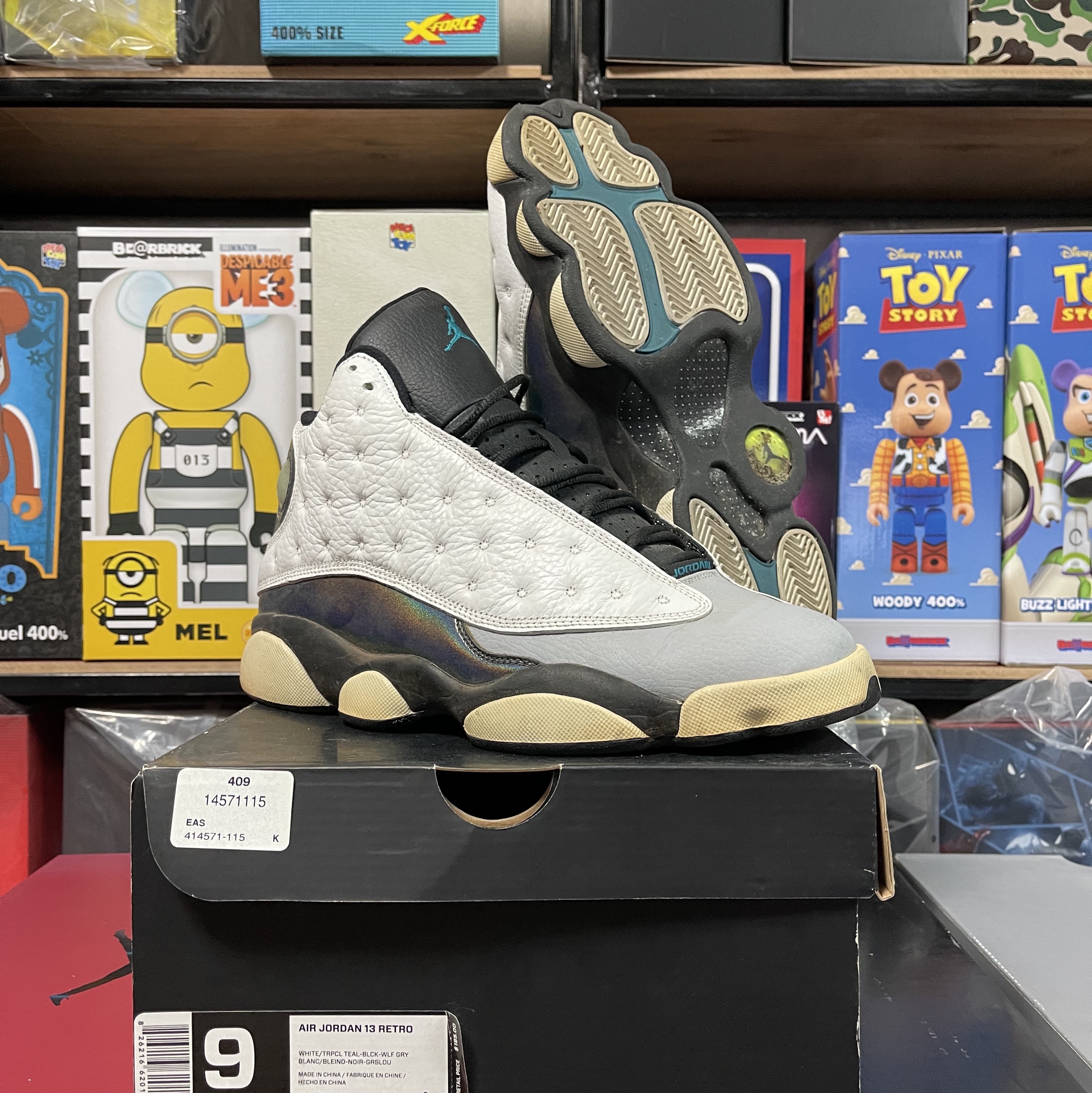Jordan 13 Retro Barons Hologram 착용 스타일