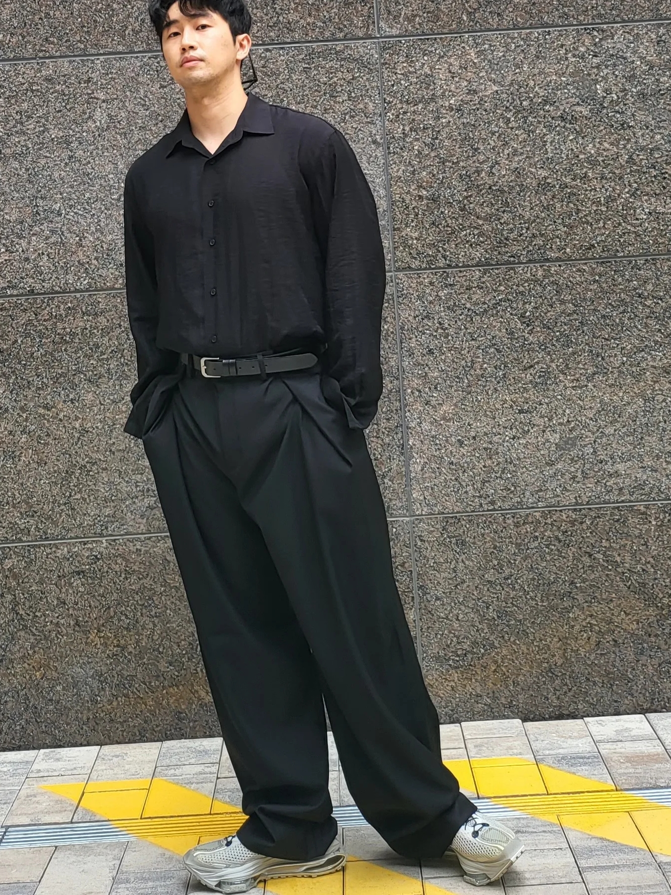 Nike x Matthew M Williams Zoom 004 Stone 착용 스타일 - 4