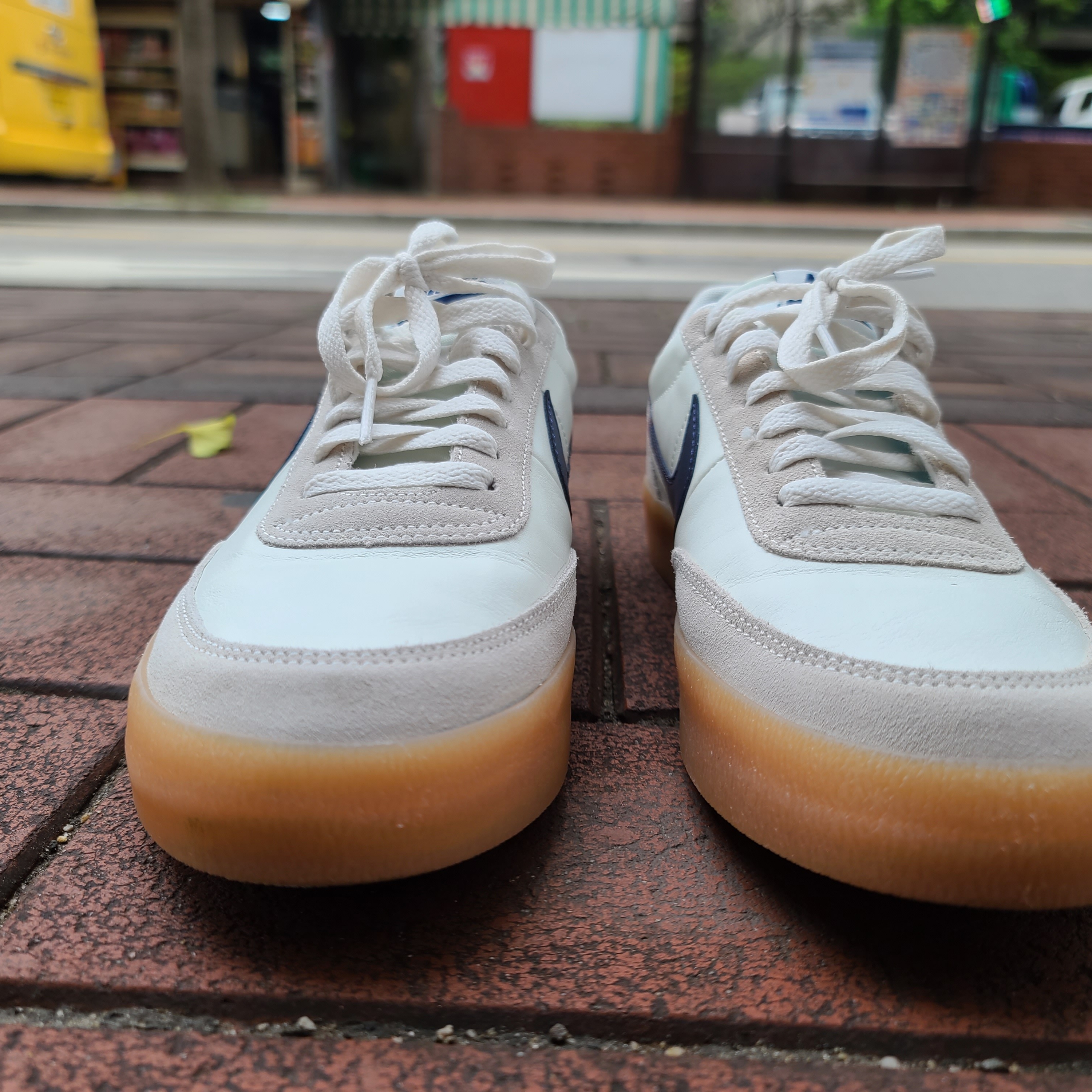 Nike x J.Crew Killshot 2 Sail Midnight Navy 착용 스타일 - 2
