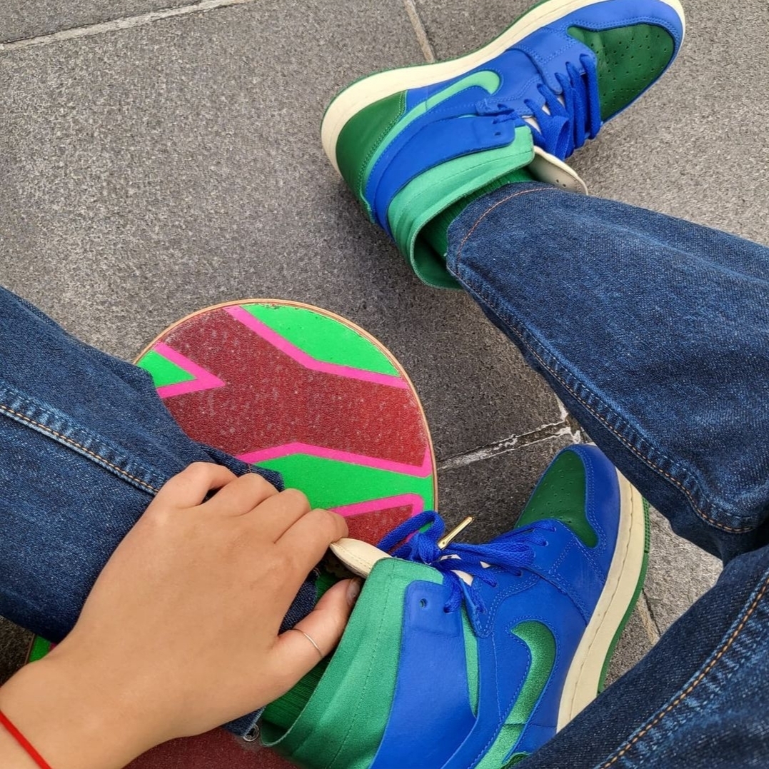 (W) Jordan 1 x Aleali May Zoom CMFT SP Califia 착용 스타일