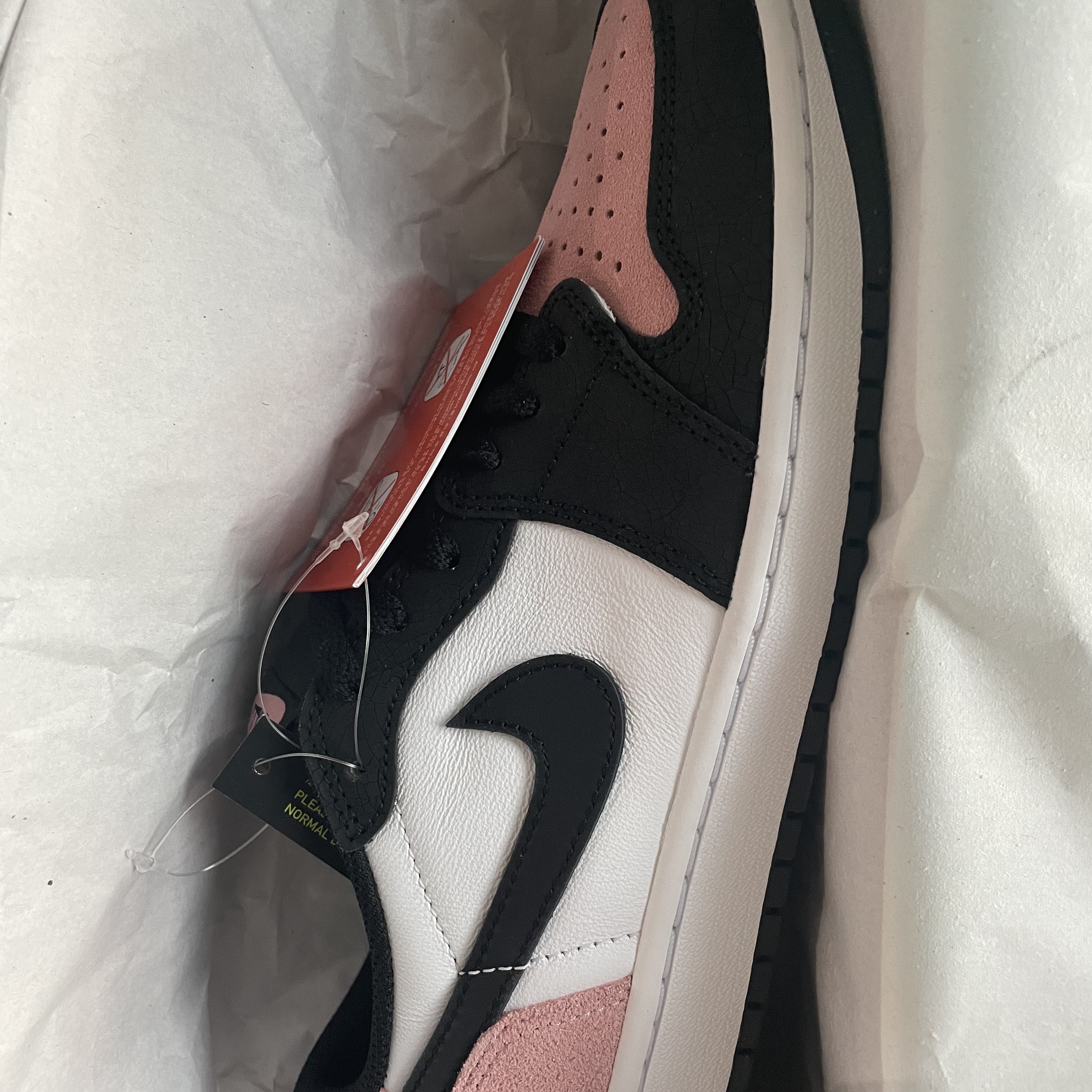 Jordan 1 Retro Low OG Bleached Coral 착용 스타일 - 3