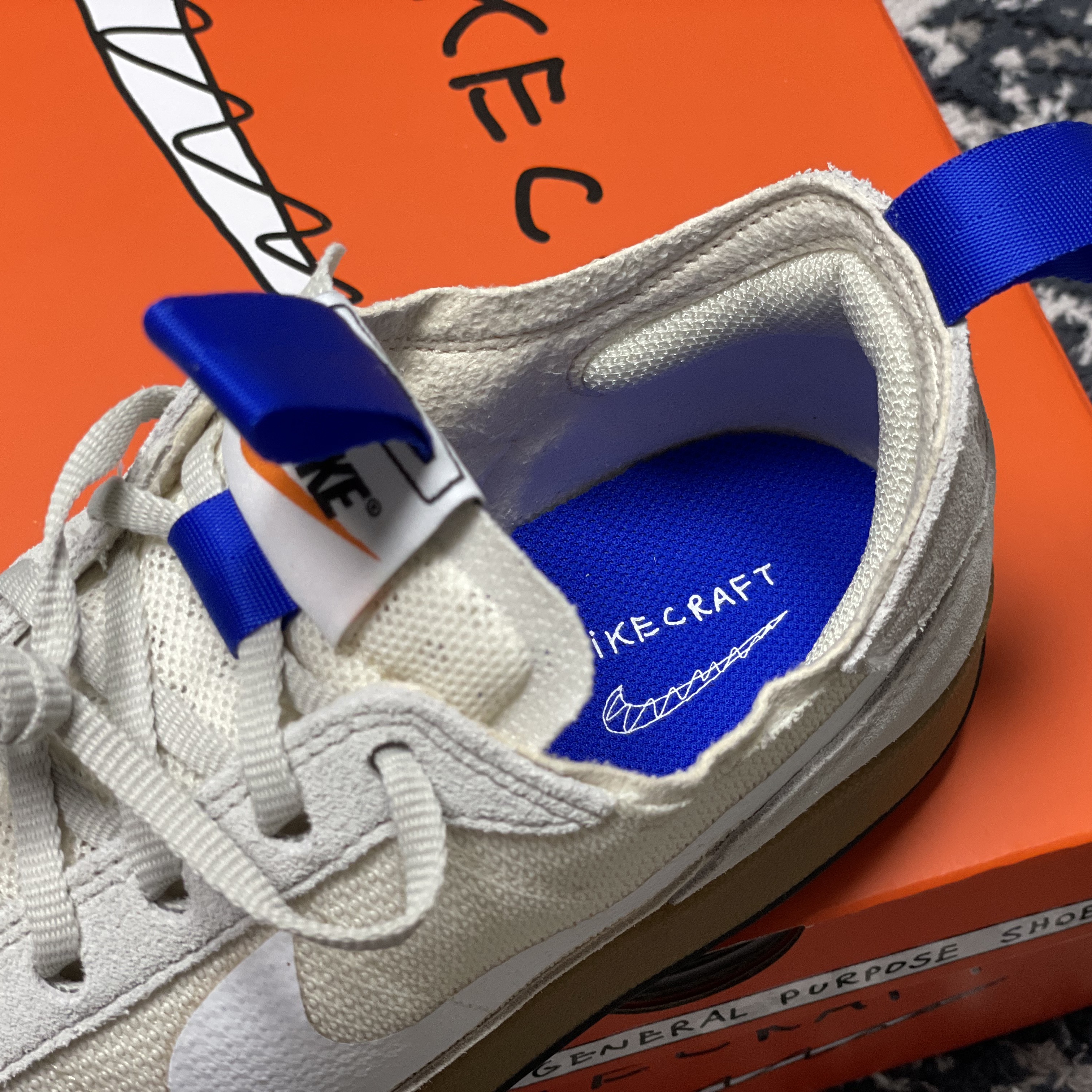 Nike x Tom Sachs General Purpose Shoe Light Cream 착용 스타일 - 4
