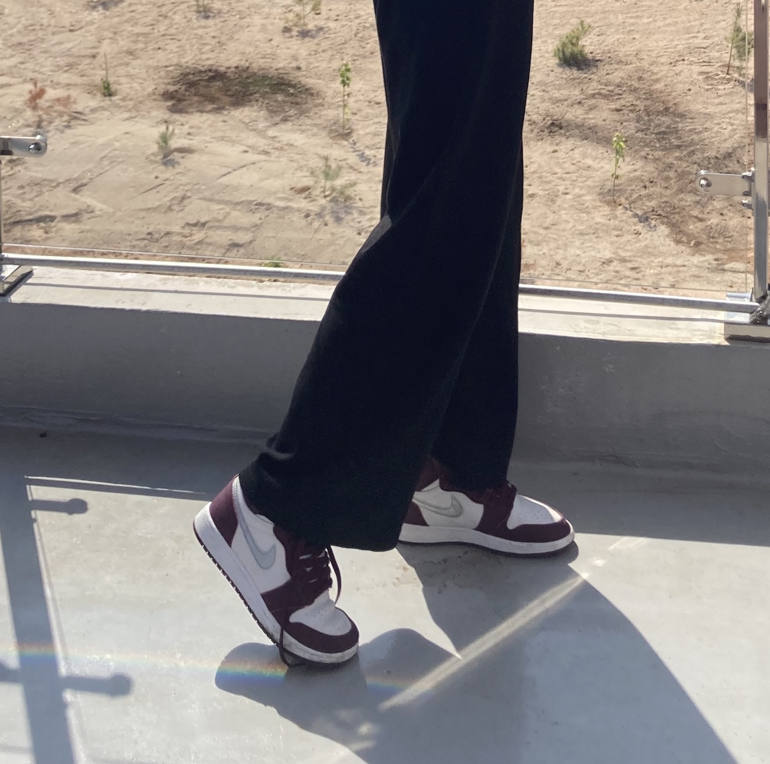 Jordan 1 Retro High OG Bordeaux 착용 스타일