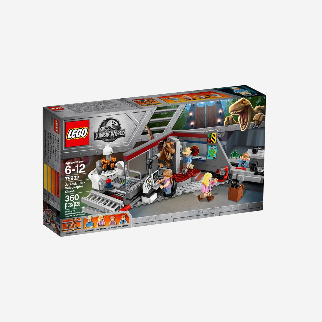 레고 쥬라기 월드 랩터 추격전(Lego Jurassic World Jurassic Park Velociraptor Chase) - 2