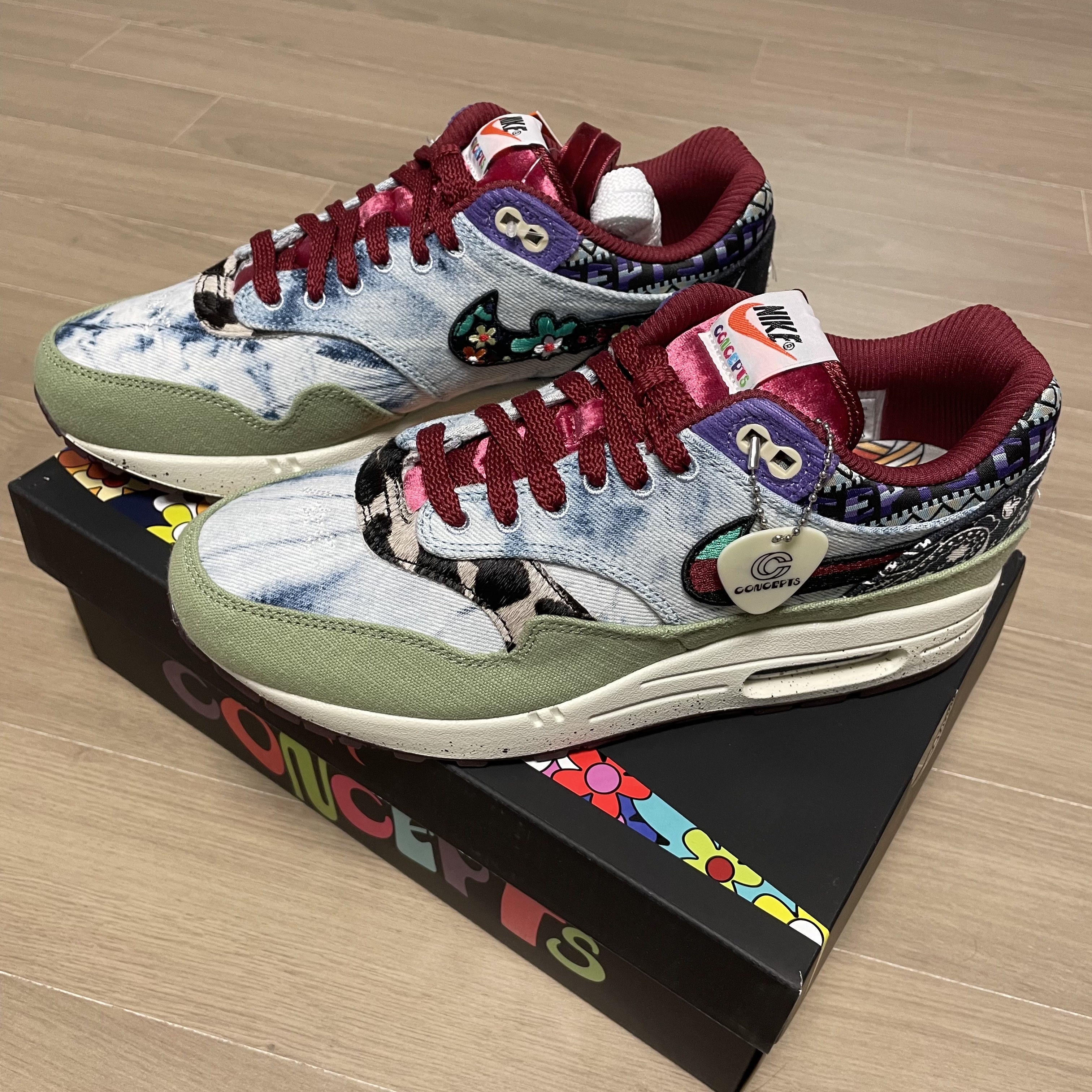 Nike x Concepts Air Max 1 SP Mellow 착용 스타일 - 1