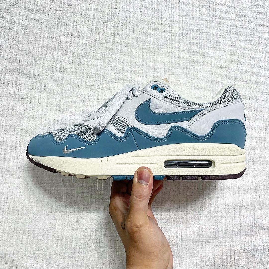 Nike x Patta Air Max 1 Noise Aqua 착용 스타일 - 4