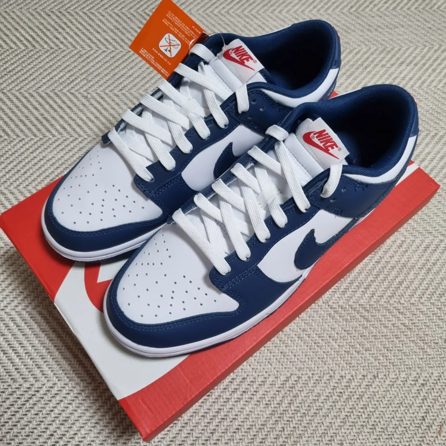Nike Dunk Low Retro Valerian Blue 착용 스타일 - 3
