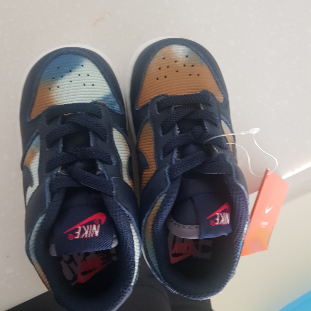 (TD) Nike Dunk Low Retro PRM Obsidian Graffiti 착용 스타일 - 4
