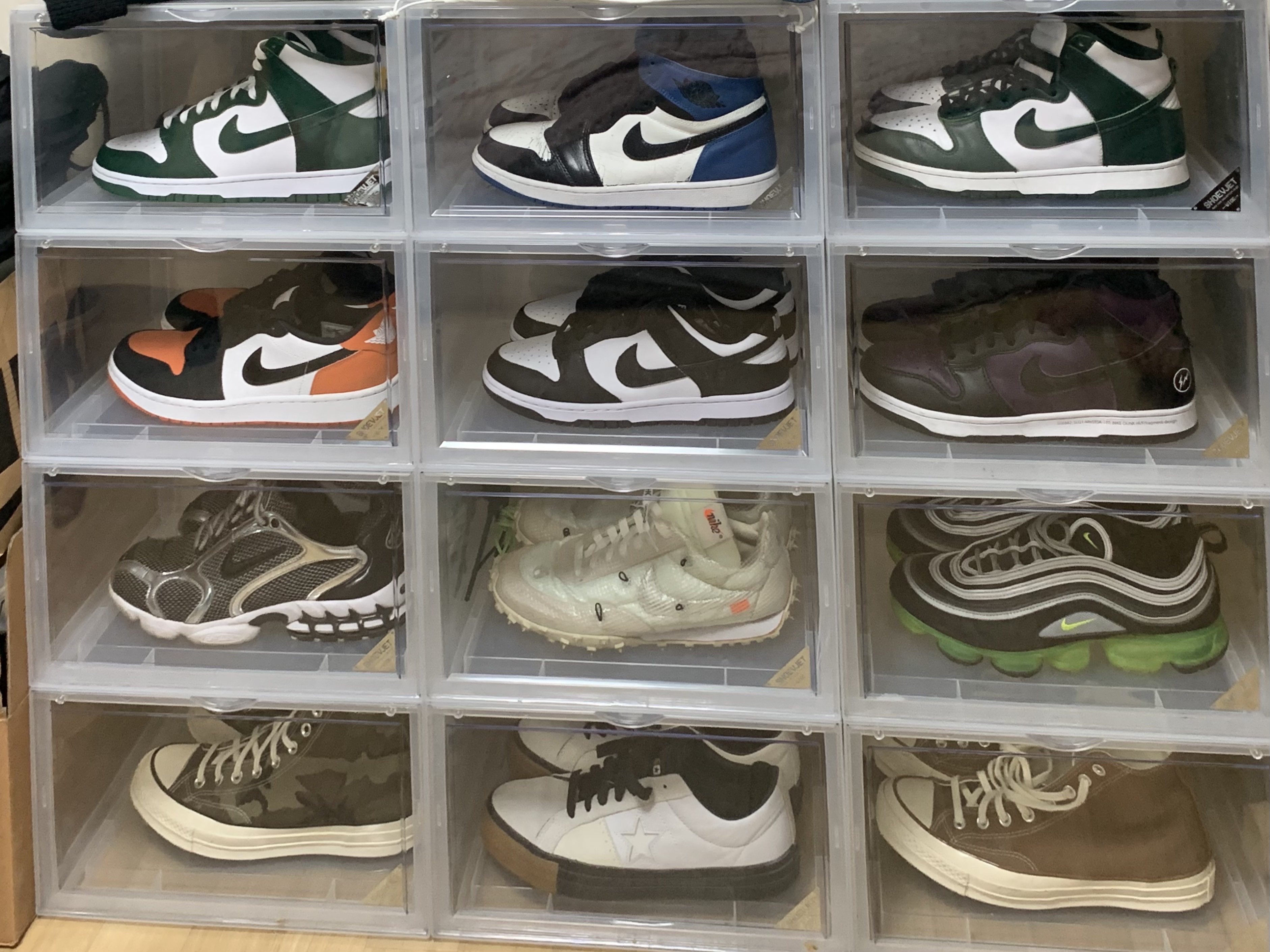Nike Dunk High Retro Noble Green, Nike Dunk High SP Spartan Green 착용 스타일
