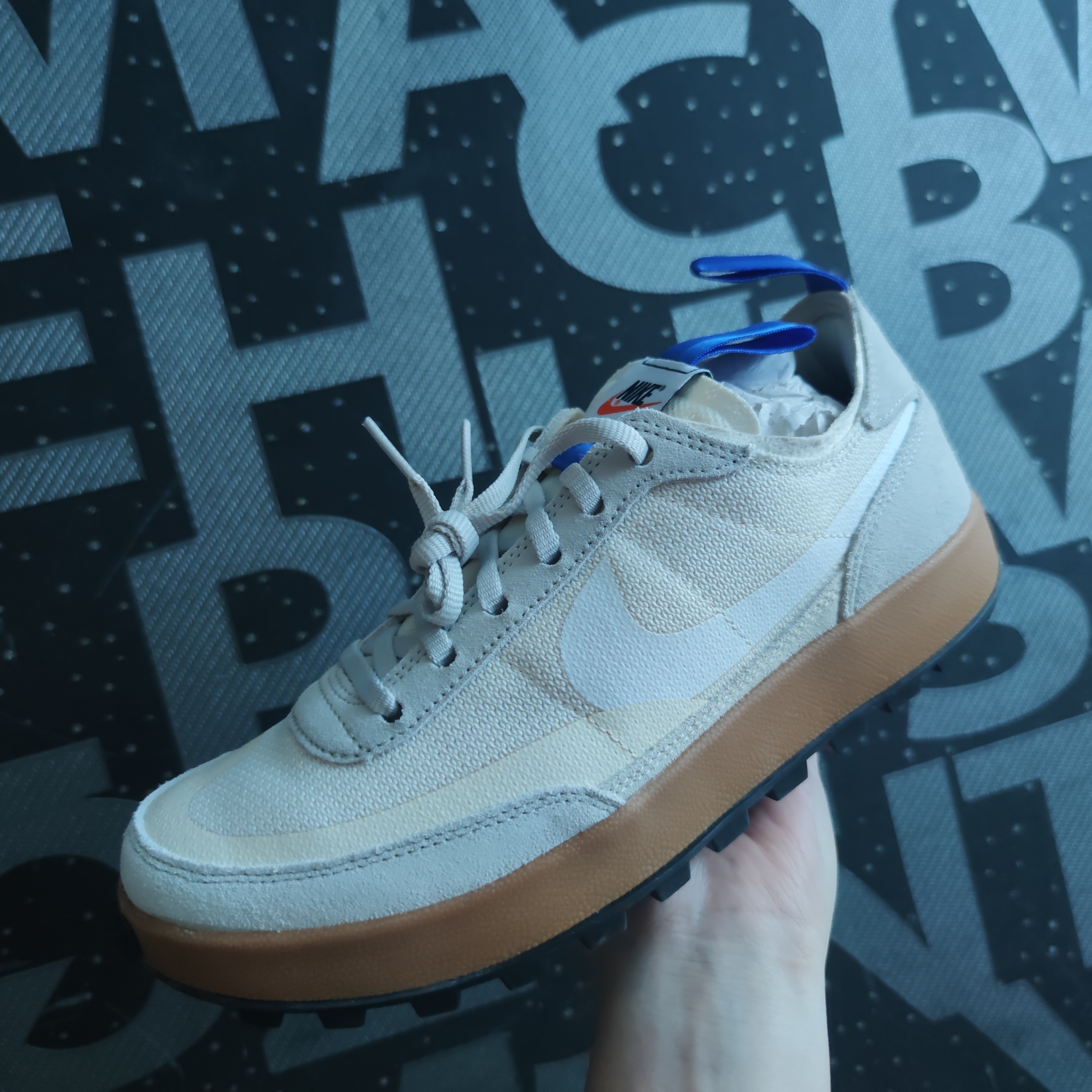 Nike x Tom Sachs General Purpose Shoe Light Cream 착용 스타일 - 4