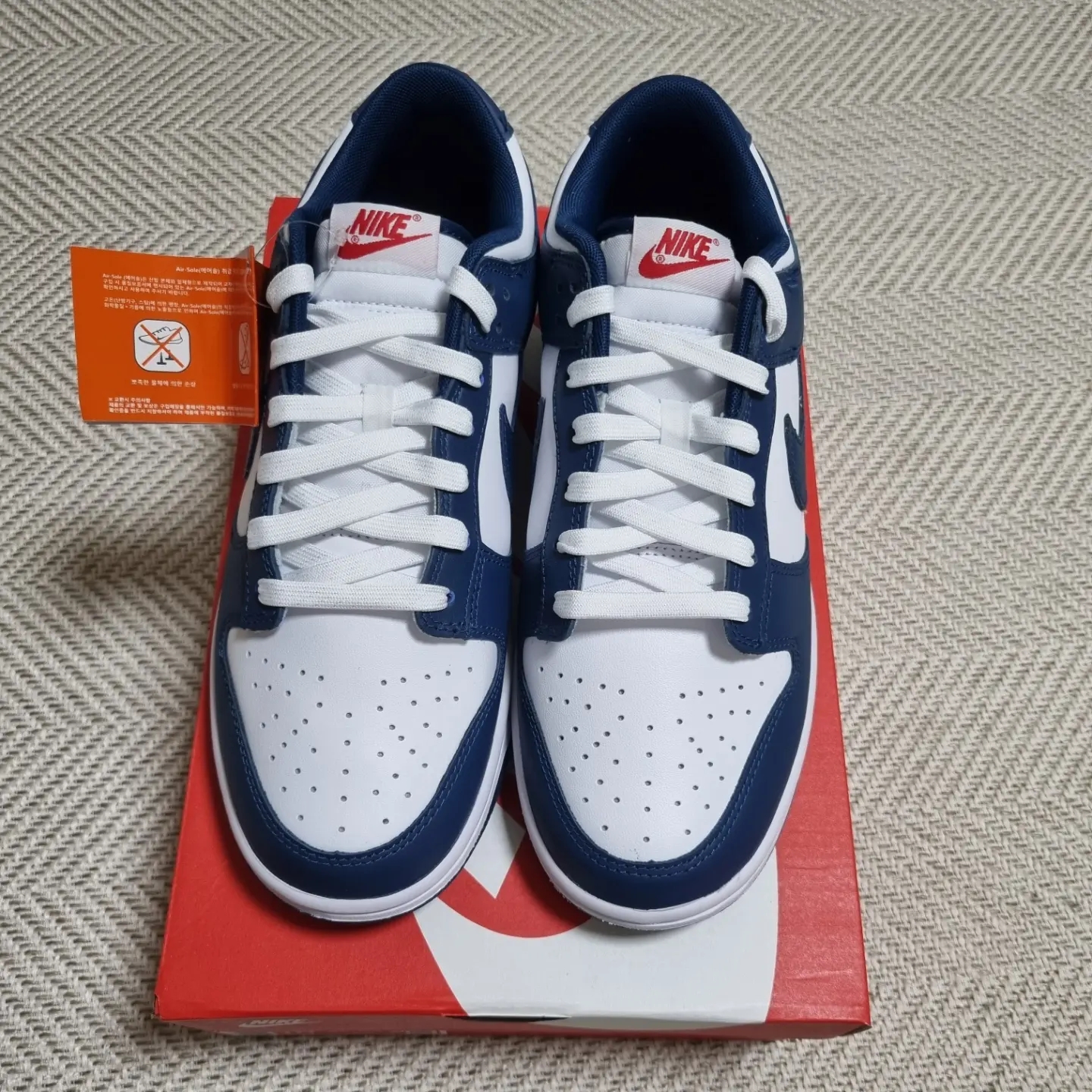 Nike Dunk Low Retro Valerian Blue 착용 스타일 - 4