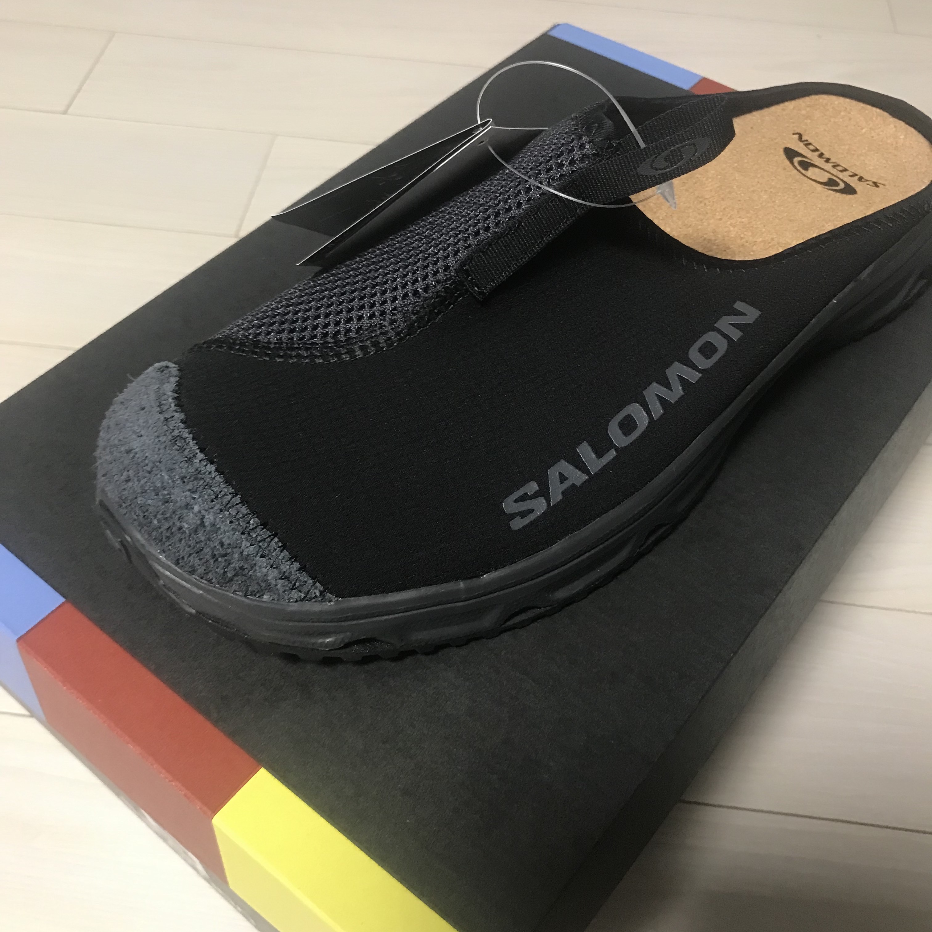 Salomon RX Slide 3.0 Black 착용 스타일 - 2