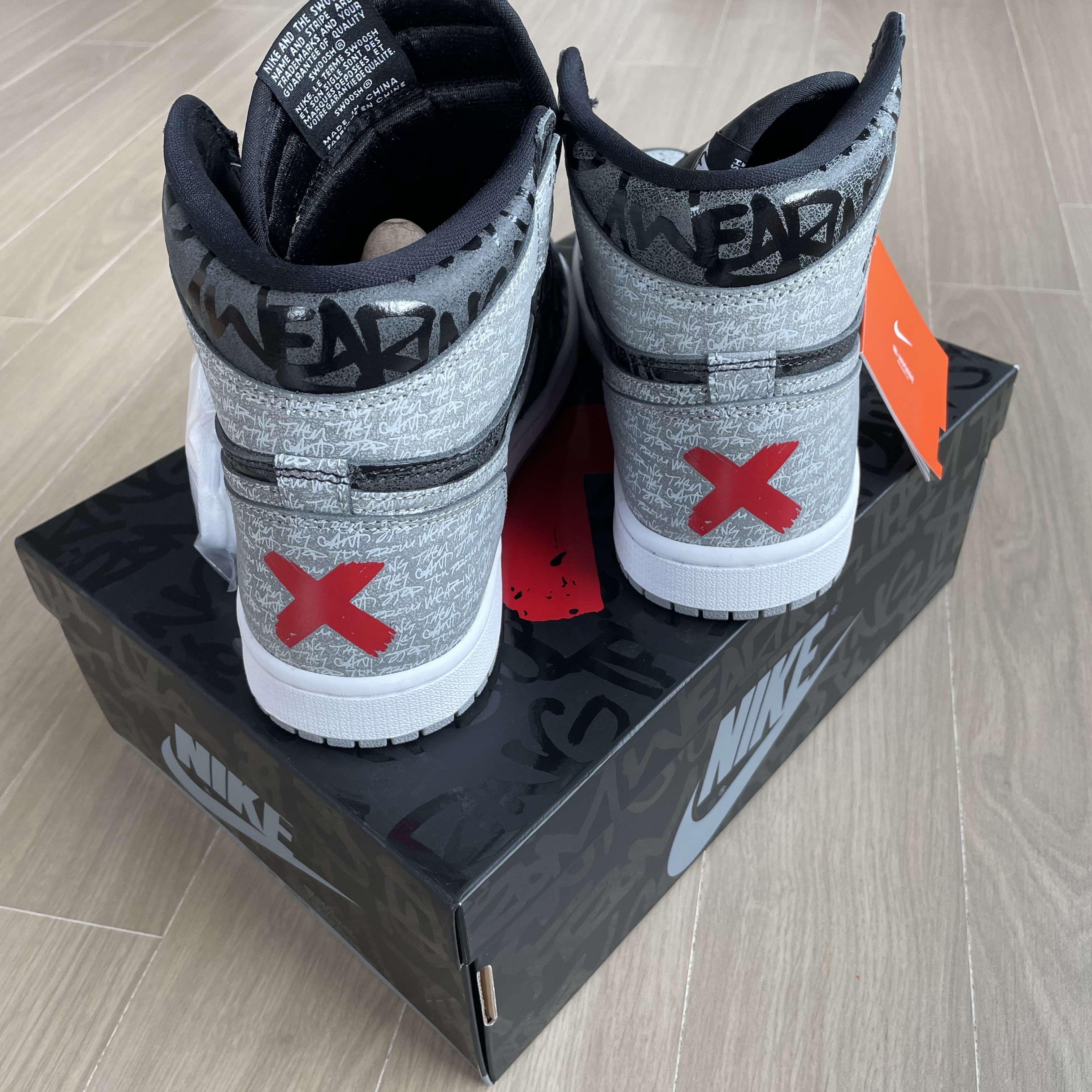 Jordan 1 Retro High OG Rebellionaire 착용 스타일 - 4